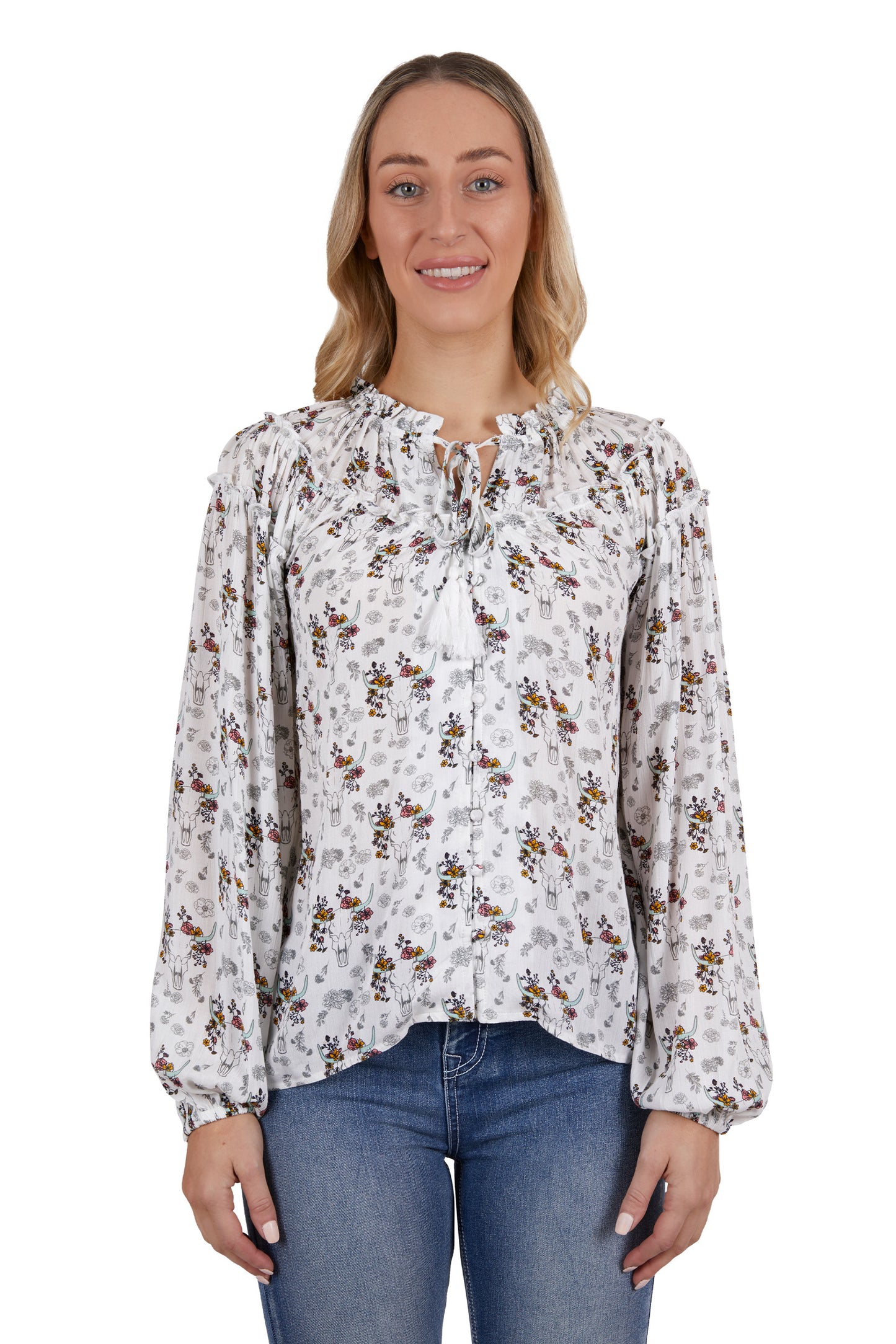Pure Western Womens Selina Blouse - P4W2541910