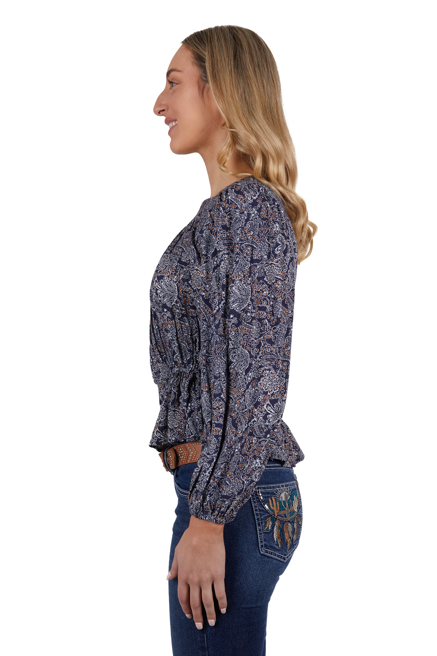 Pure Western Womens Misha Blouse - P4W2543909