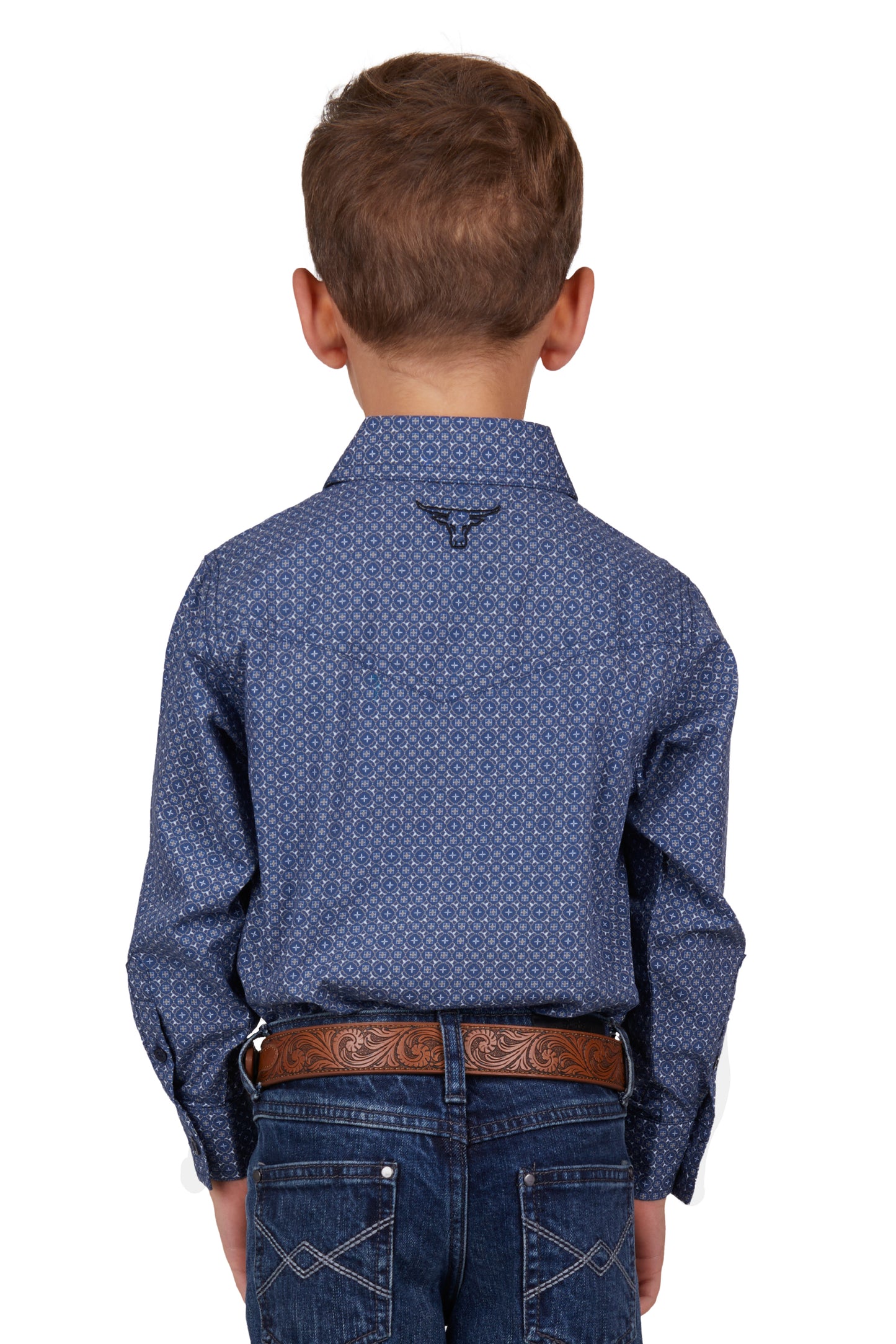 Pure Western Boys Melville Dress Shirt - P4W3100822