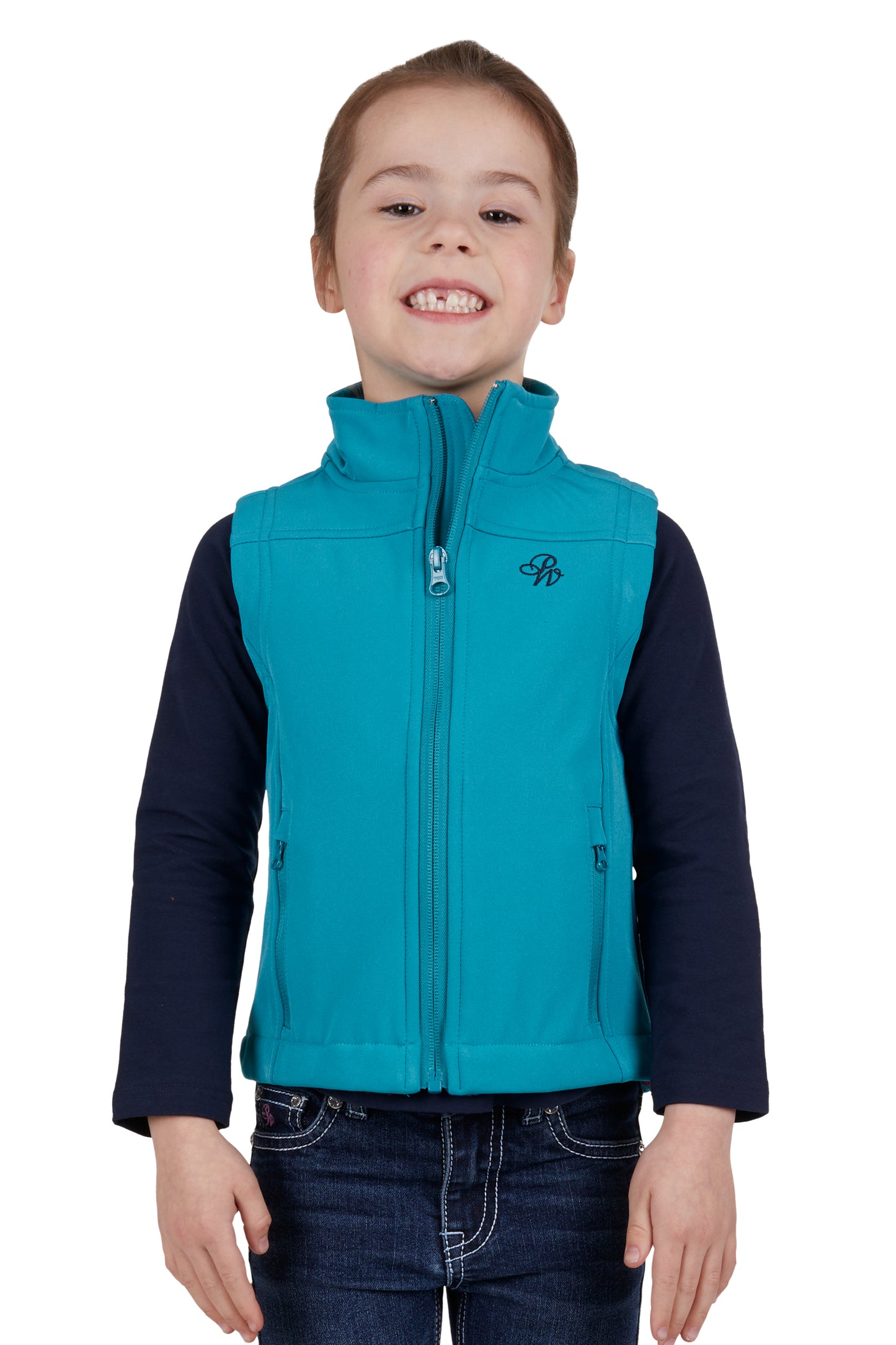 Pure Western Girls Tracy Soft Shell Vest - P4W5603929