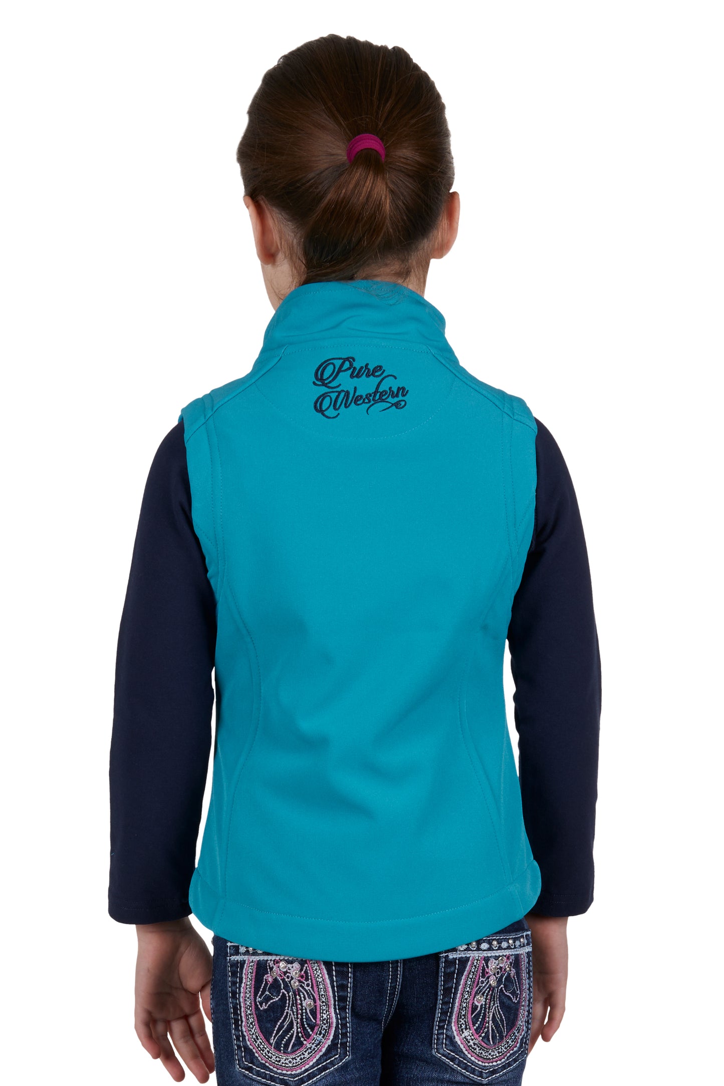 Pure Western Girls Tracy Soft Shell Vest - P4W5603929