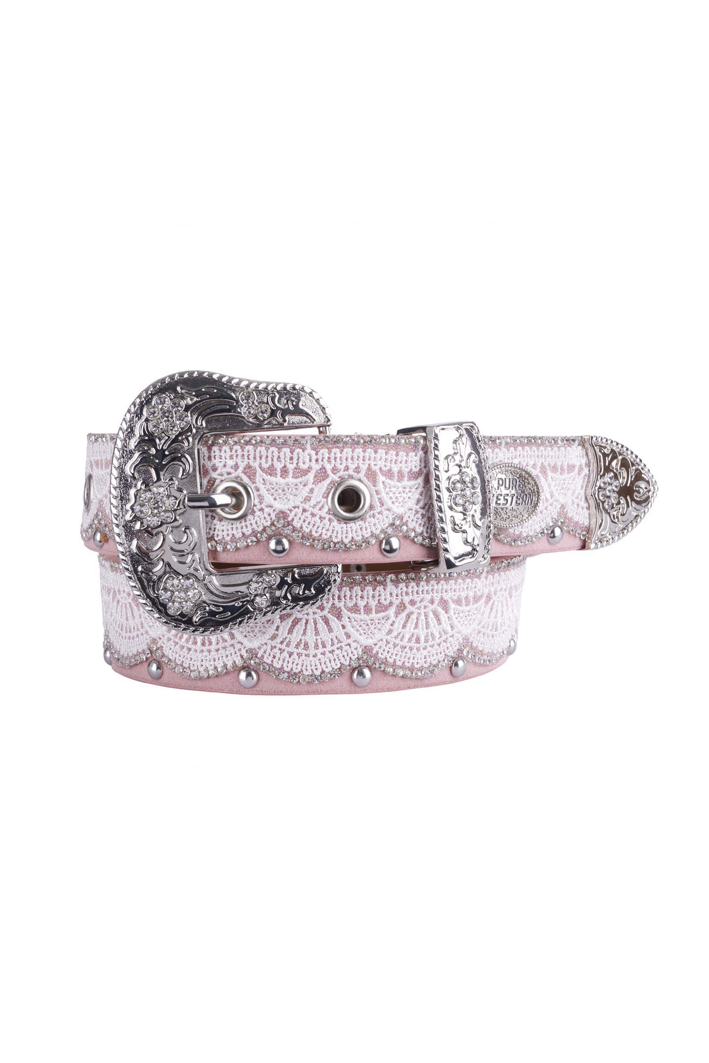 Pure Western Kids Alana Belt - Pink - P4W5985BLT