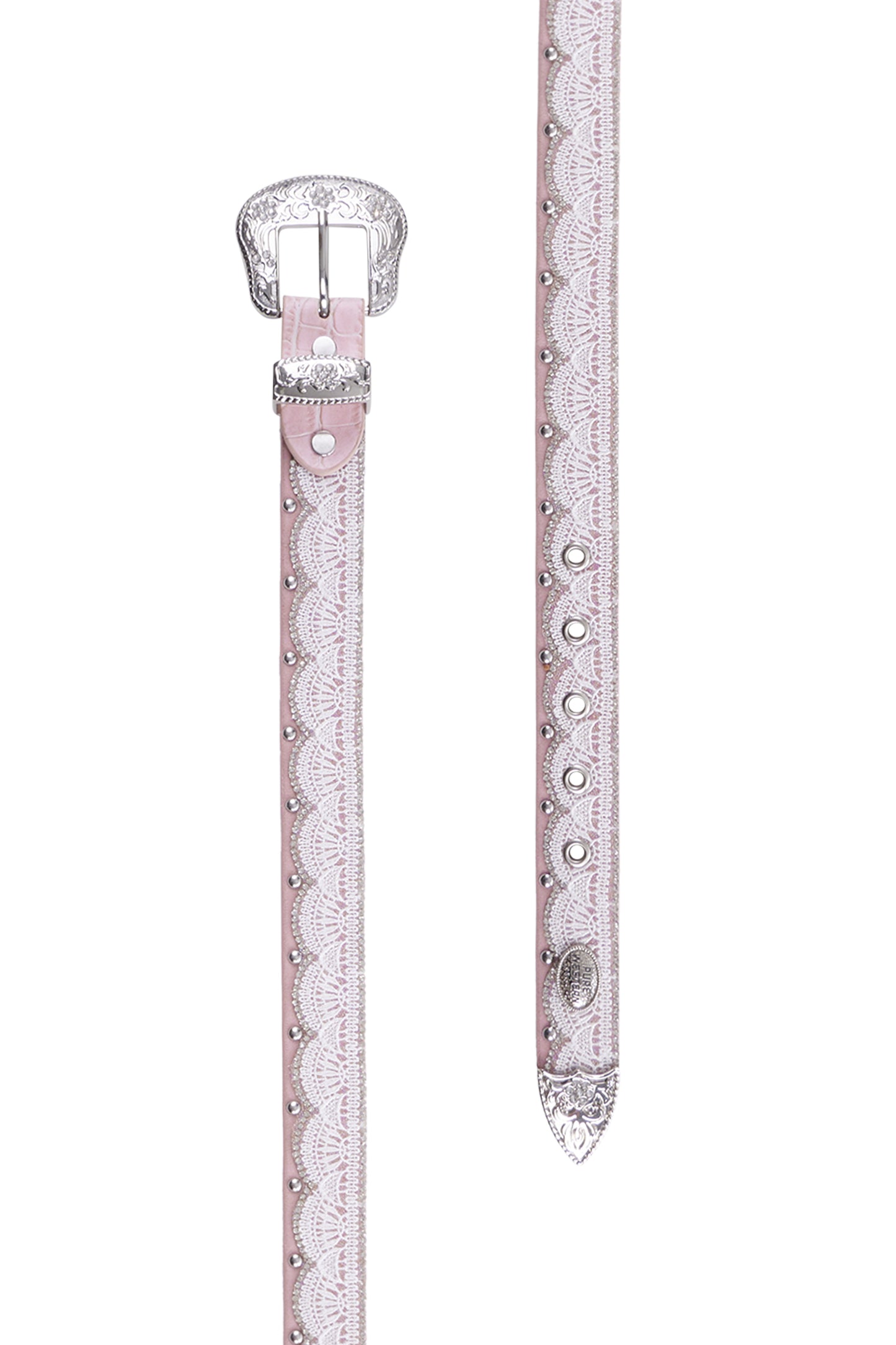 Pure Western Kids Alana Belt - Pink - P4W5985BLT