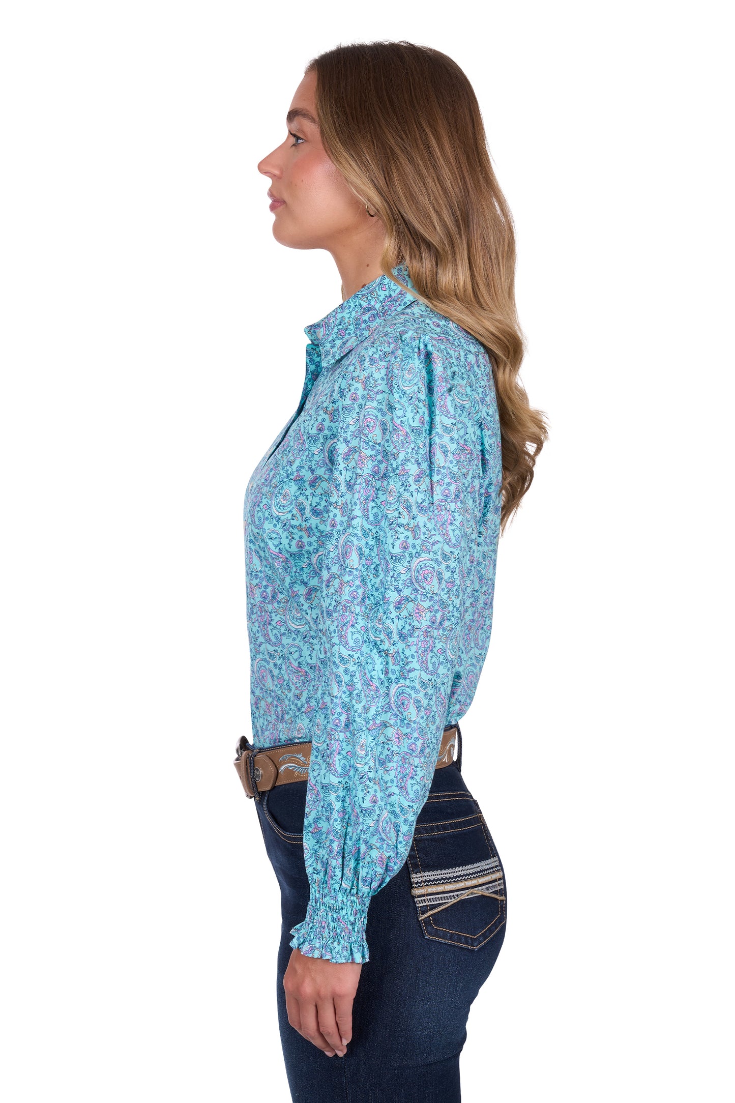 Pure Western Womens Riley LS Shirt P5S2140124
