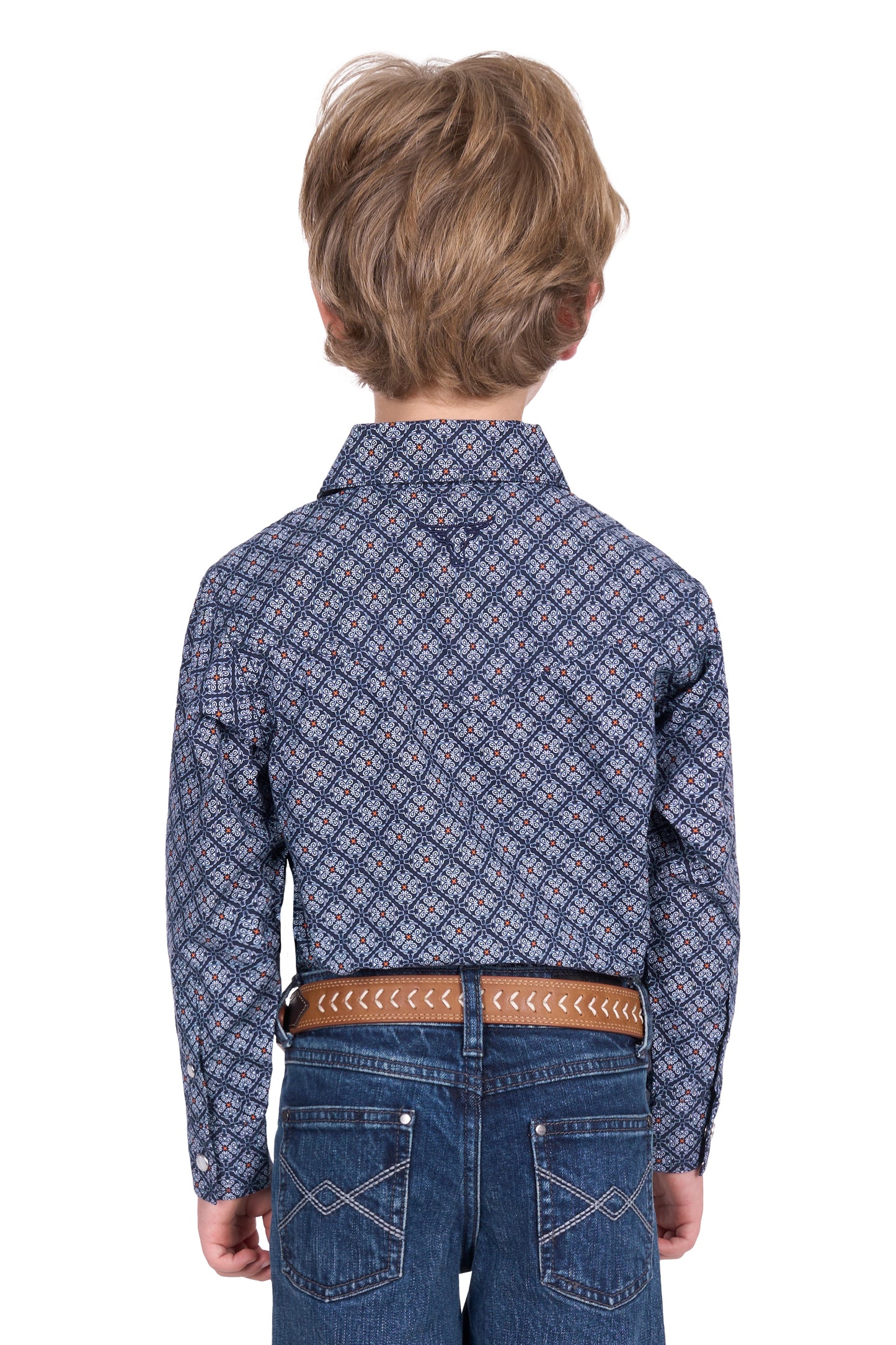 Pure Western Boys Douglas LS Dress Shirt - P5S3100070