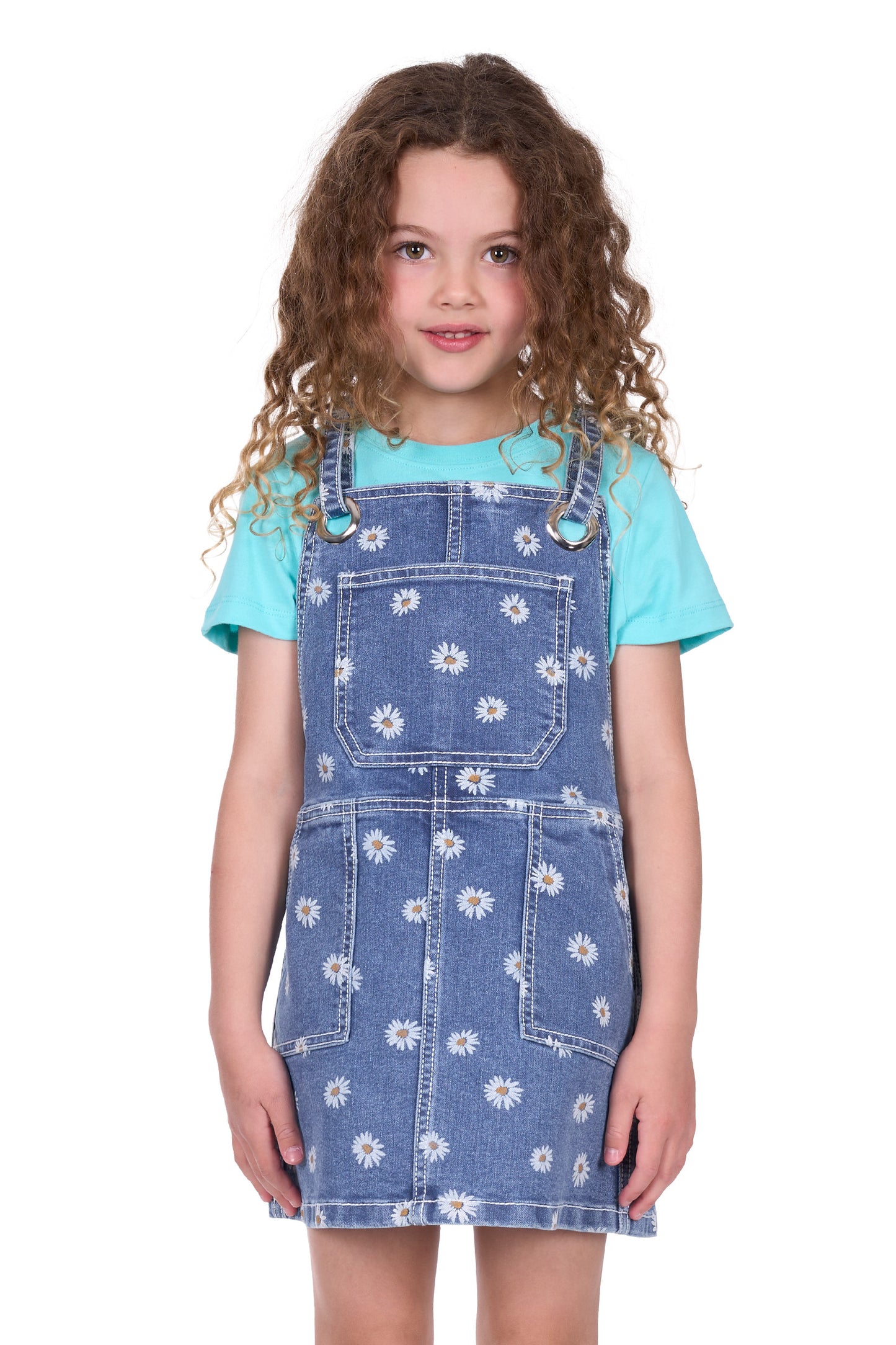 Pure Western Girls Adison Pinafore Dress P5S5402150