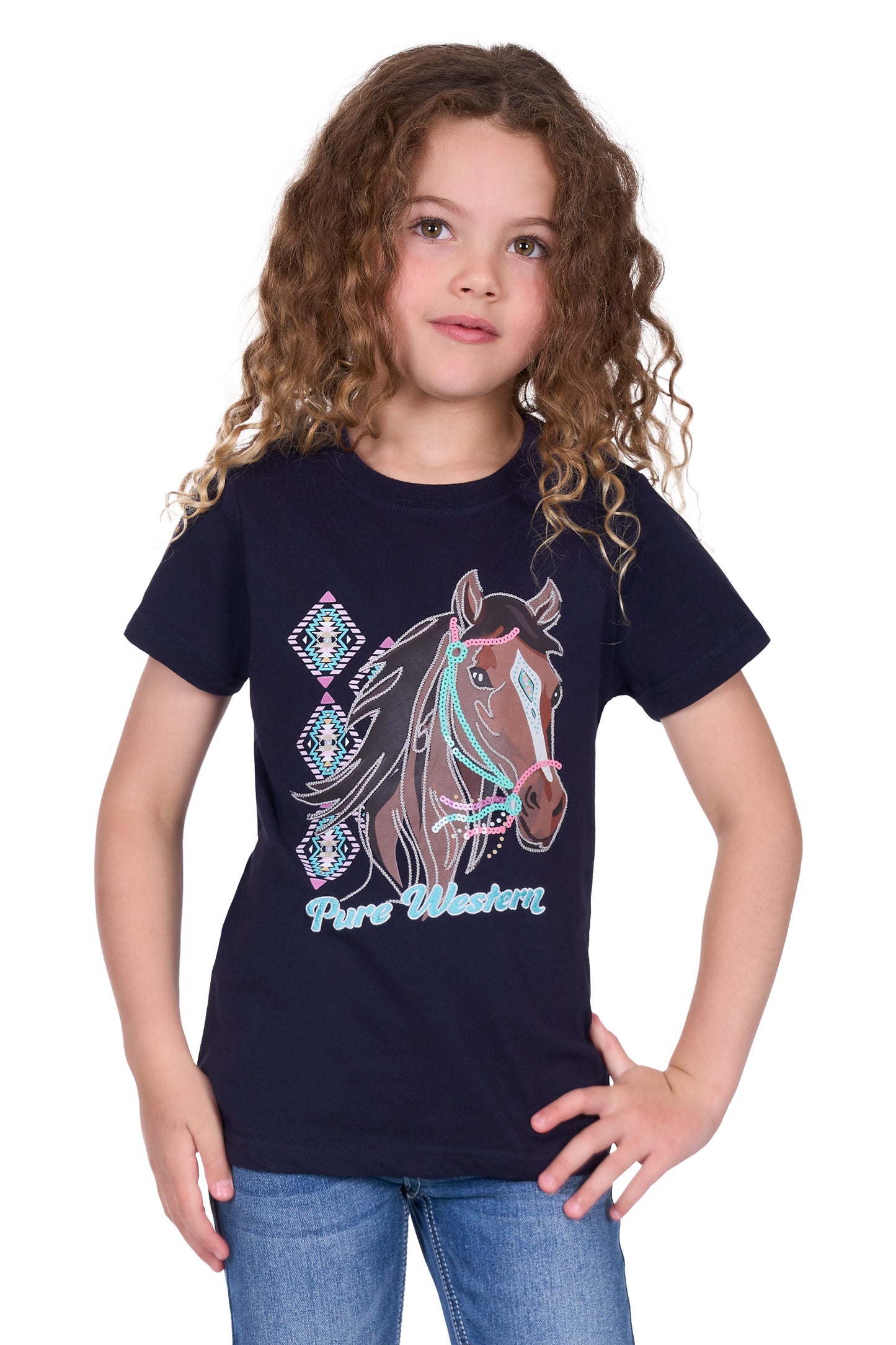 Pure Western Girls Ashlyn Shirt P5S5576145