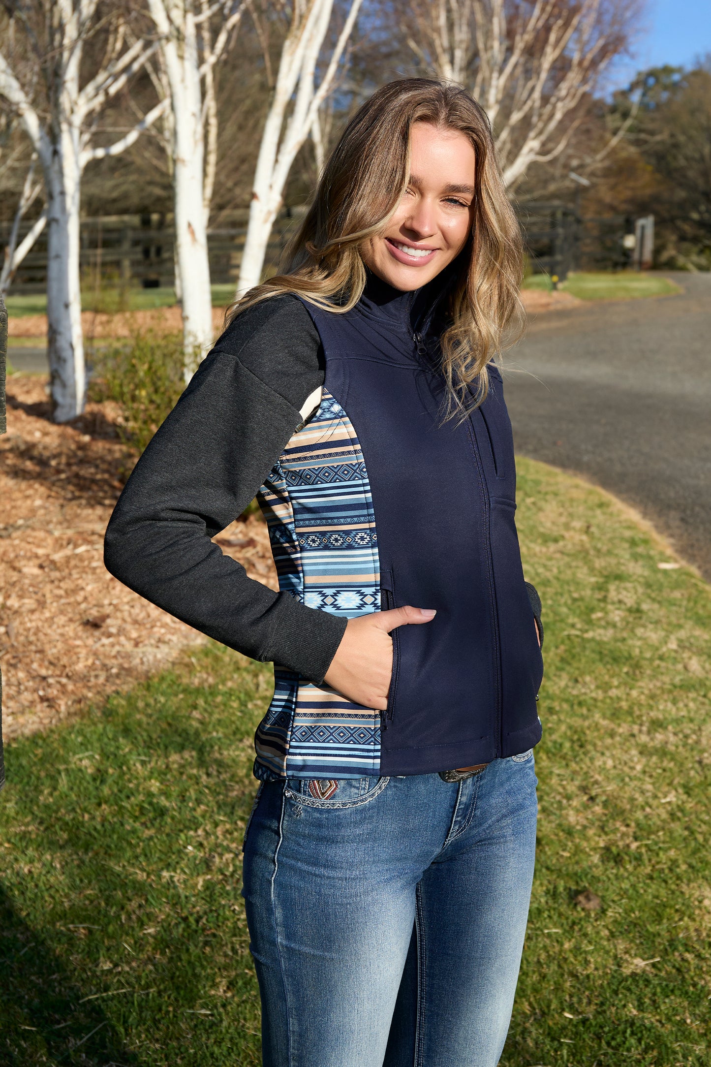 Pure Western Womens Misha Softshell Vest - P5W2603020