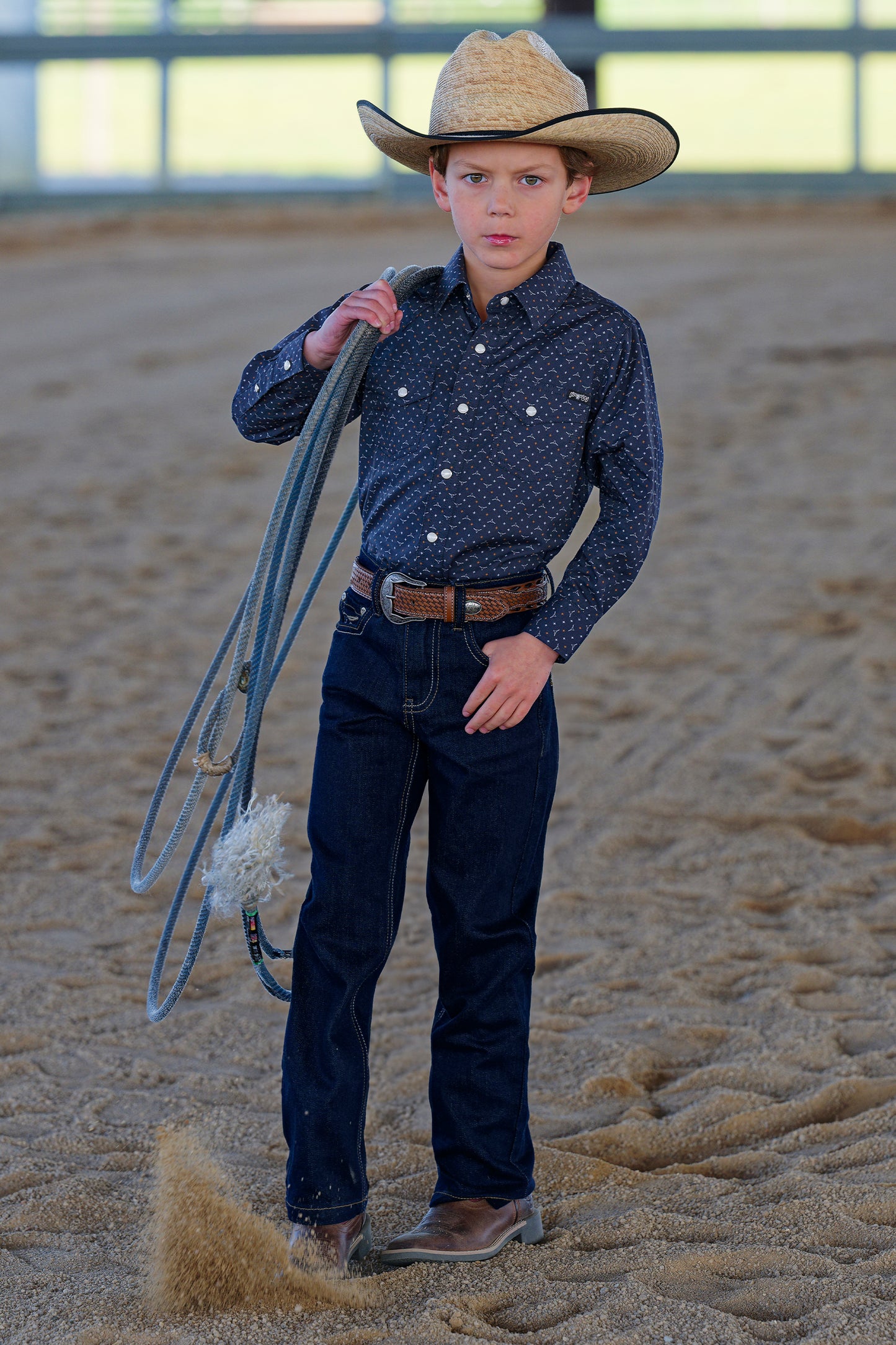 Pure Western Boys Ross Dress Shirt - P5W3100871