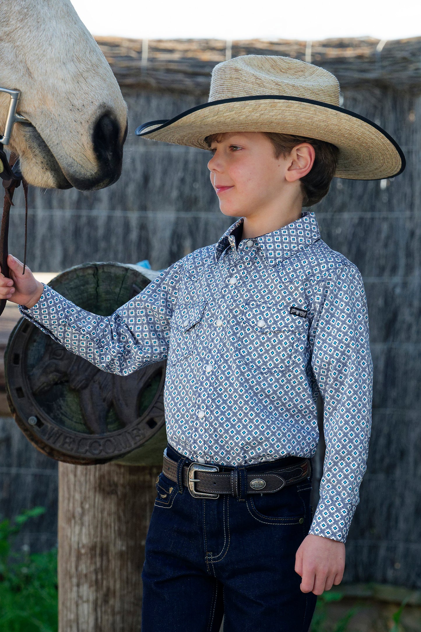 Pure Western Boys Mark Dress Shirt - P5W3100875