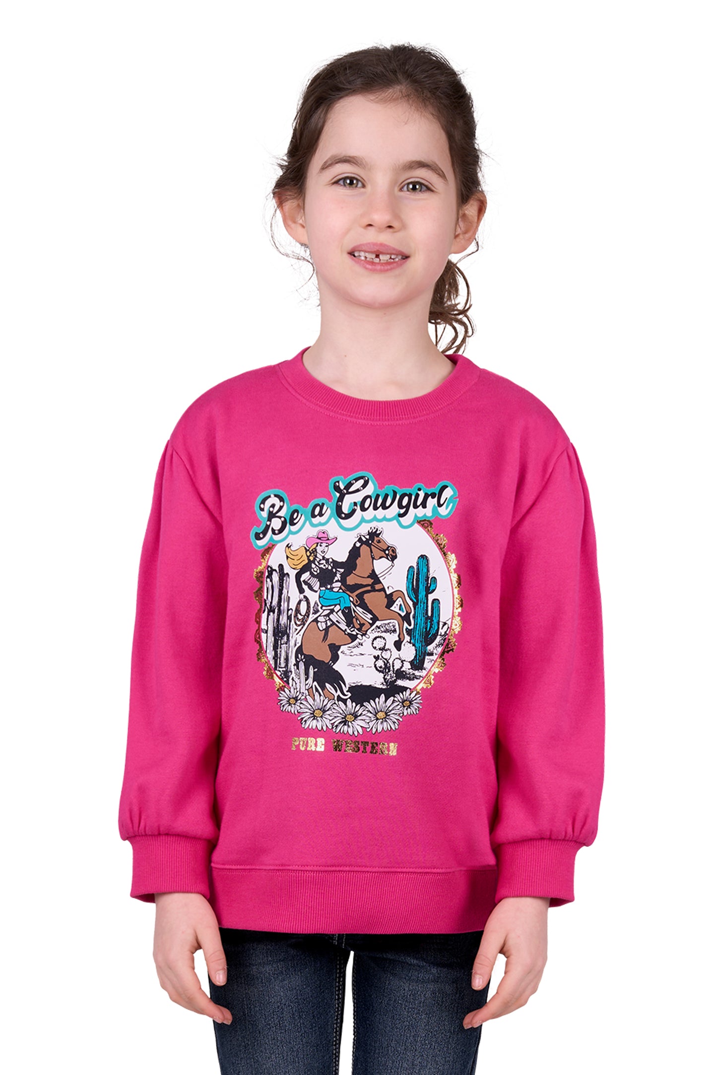 Pure Western Girls Rachel Crew - P5W5532041