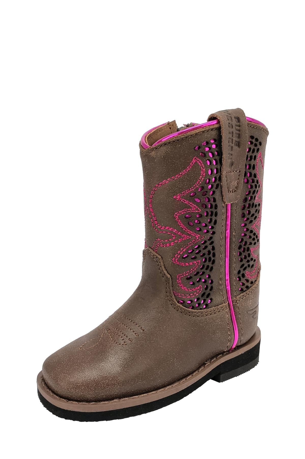 Pure Western Toddlers Abby Boots P5W78114T