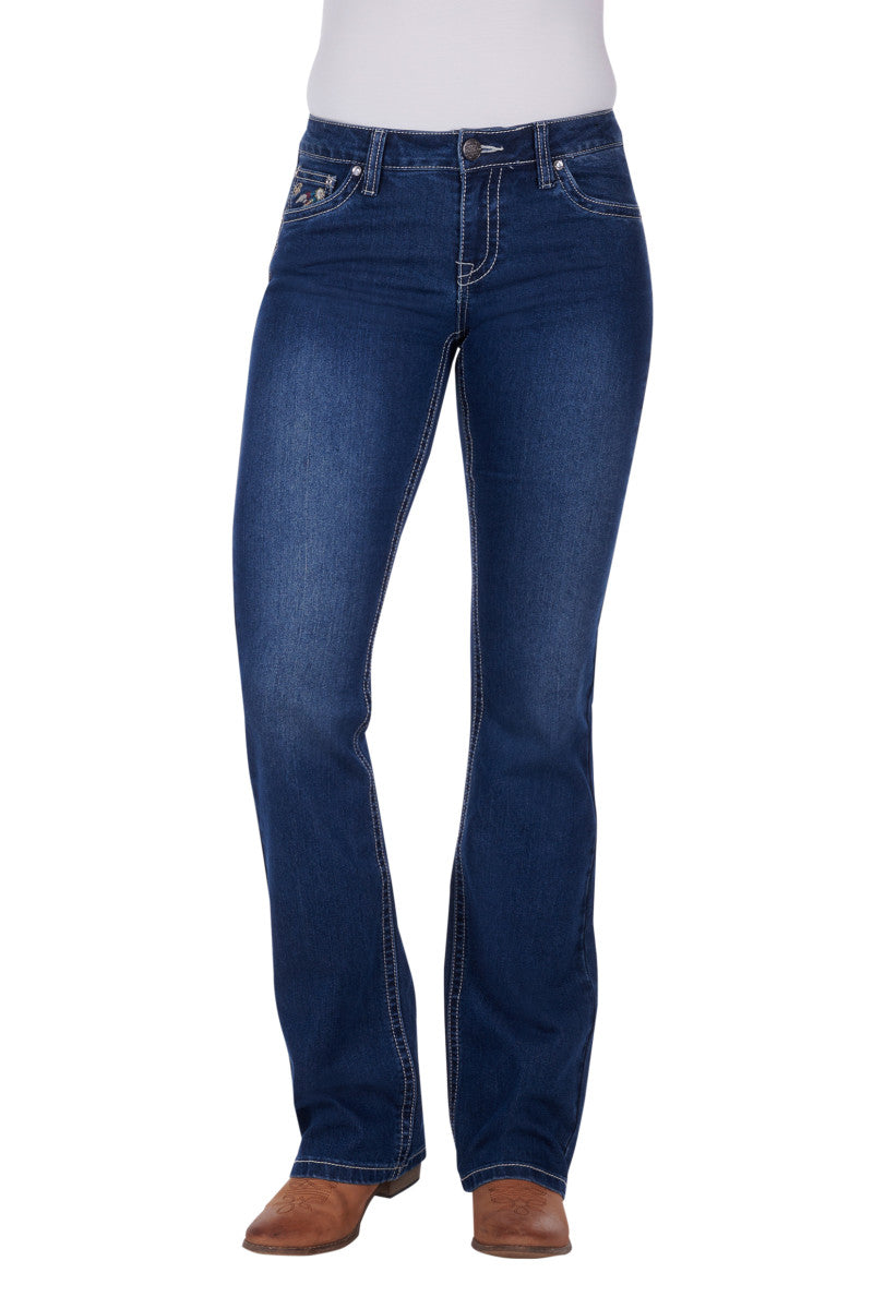 Pure Western Emmaline Relax Rider Jeans - PCP2210570