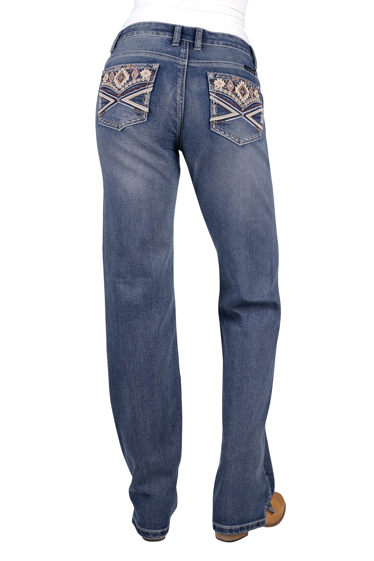 Pure Western Womens Rue Straight Leg Jeans - 34 Leg PCP2212037