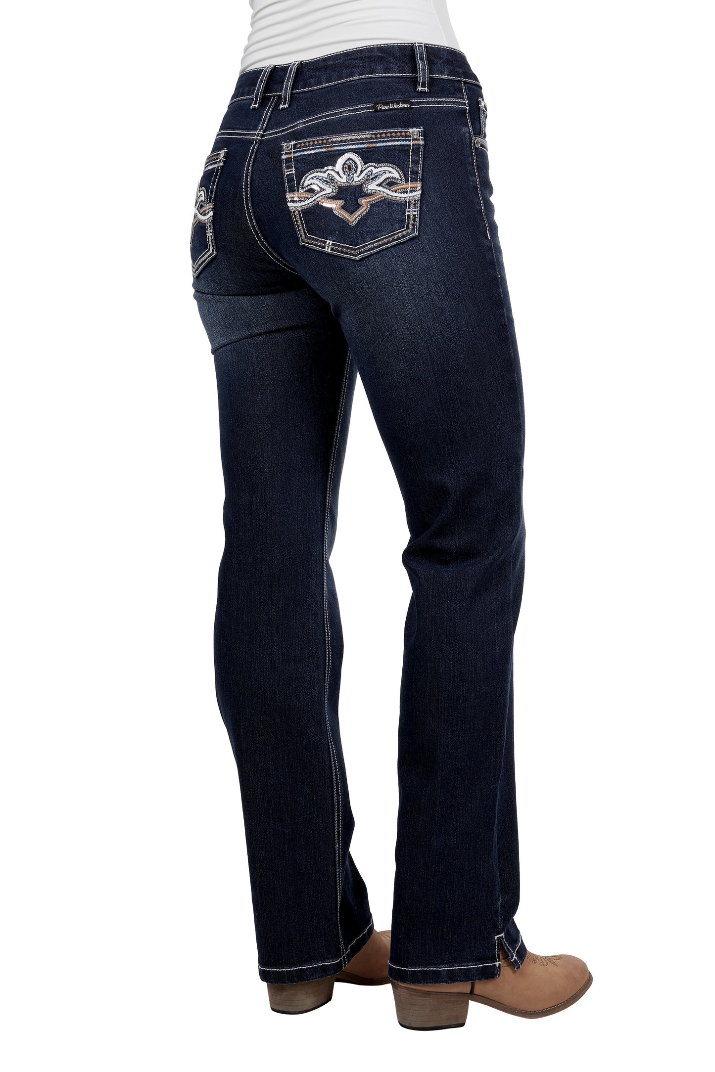 Pure Western Mia Straight Leg Jeans - 32 Leg - PCP2212850