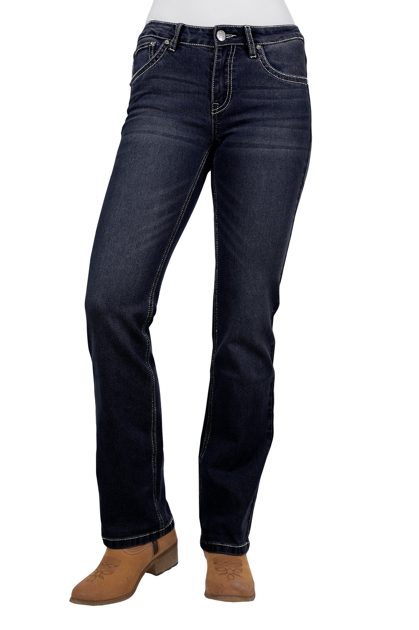 Pure Western Womens Kim Hi Rise Jeans - 34 Leg - PCP2213852