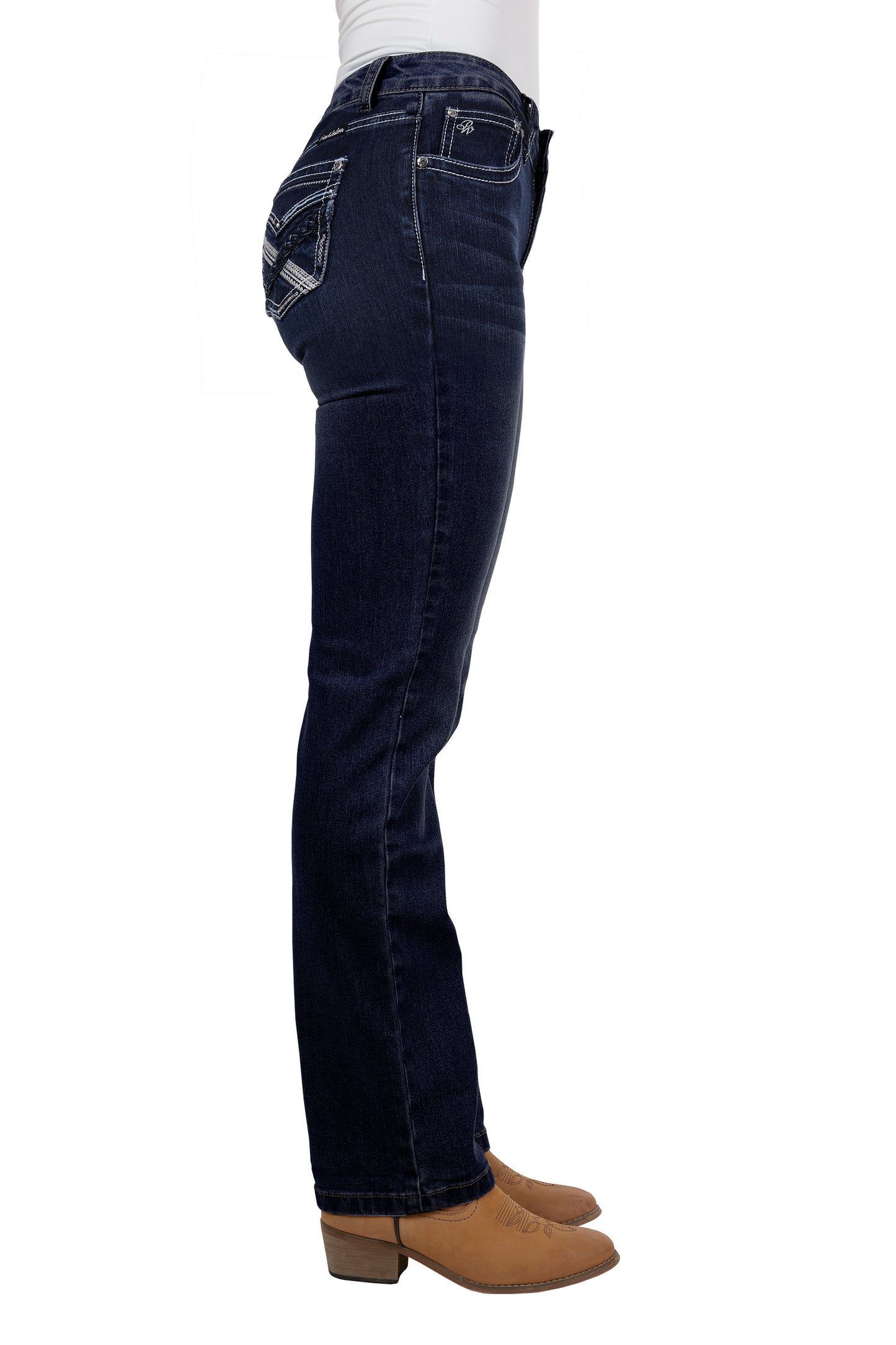 Pure Western Womens Kim Hi Rise Jeans - 34 Leg - PCP2213852