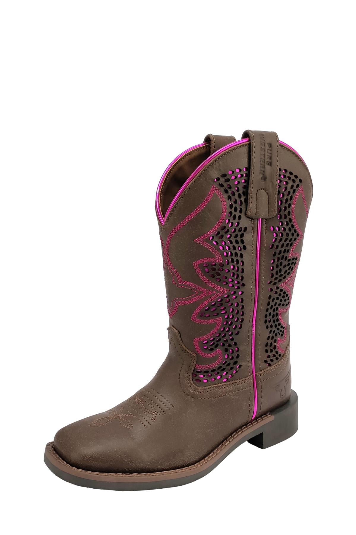 Pure Western Childrens Abby Boots PCP78114C