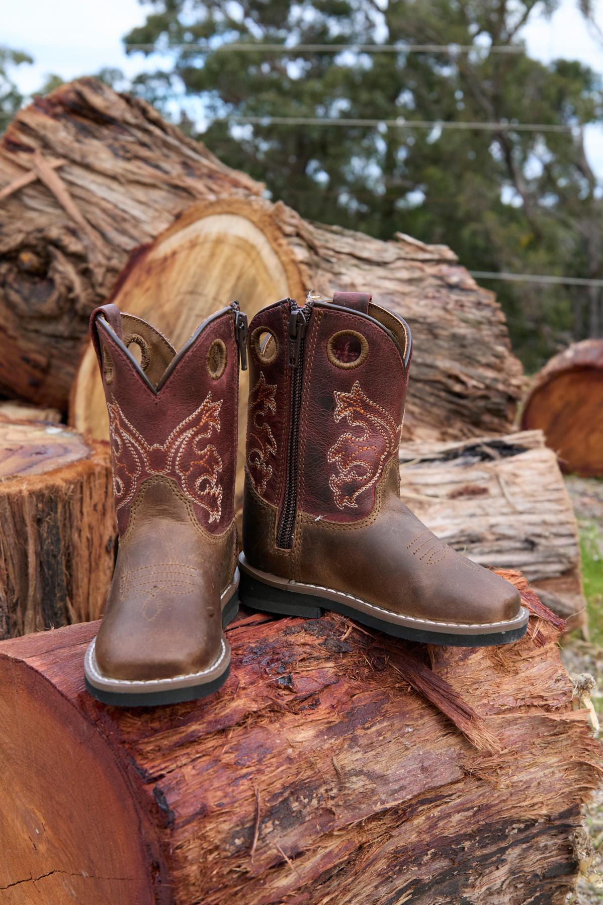 Pure Western Toddlers Levi Boots PCP78119T