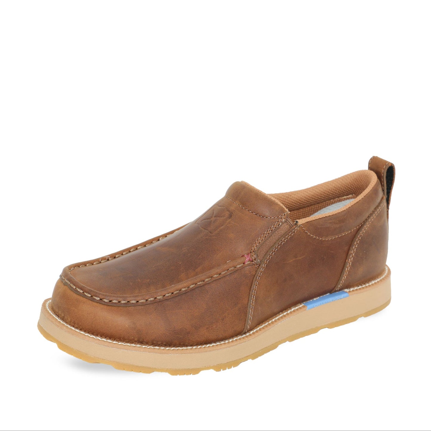 Twisted X Mens Cellstretch Wedge Slip On Moc - TCMCAX003