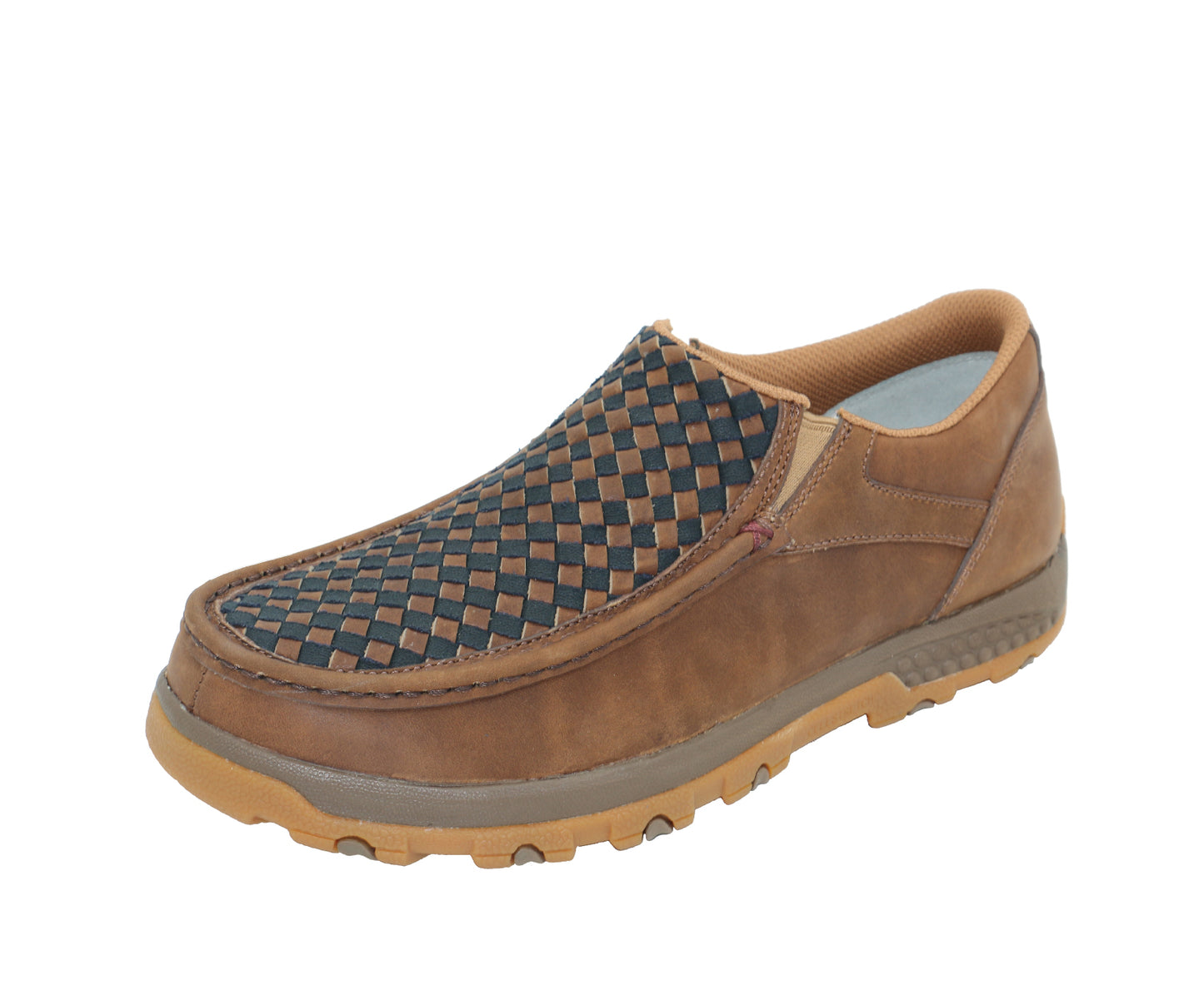 Twisted X Mens Cellstretch Slip On Moc - TCMXC0012
