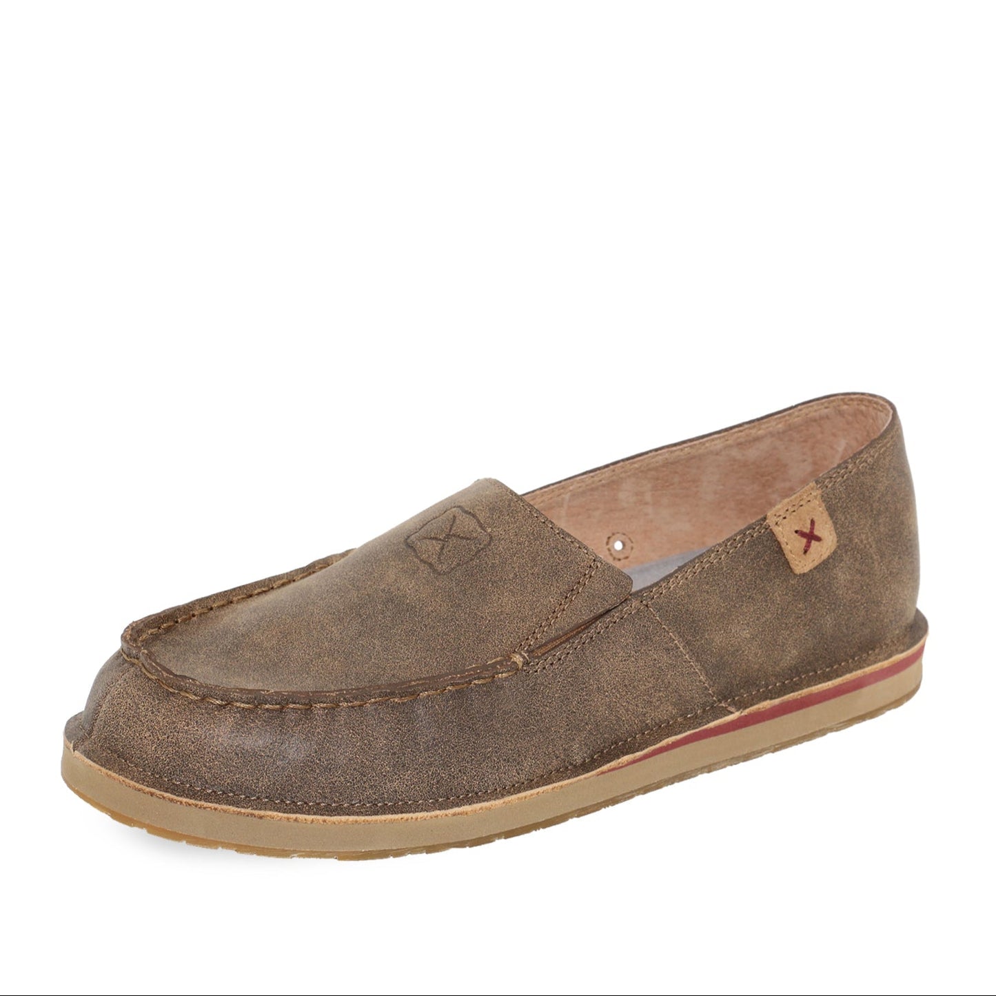 Twisted X Womens Leather Loafer Slip On - TCWCL0007