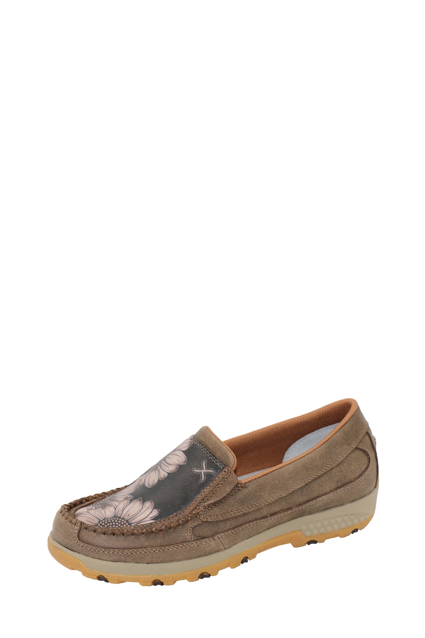 Twisted X Womens Flower Slip On Mocs - TCWXC0047