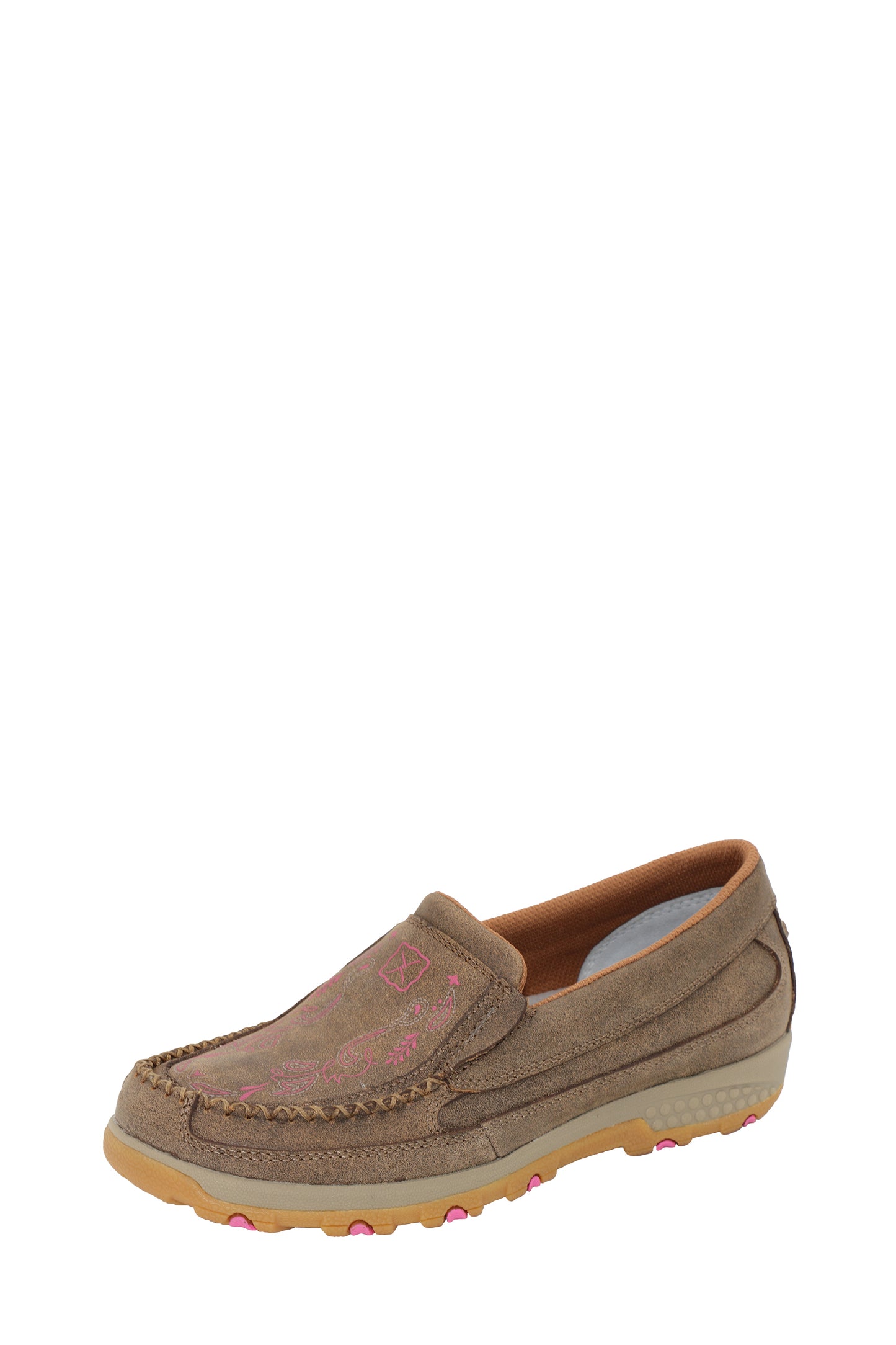 Twisted X Womens Stitch Slip On Mocs - TCWXC0048