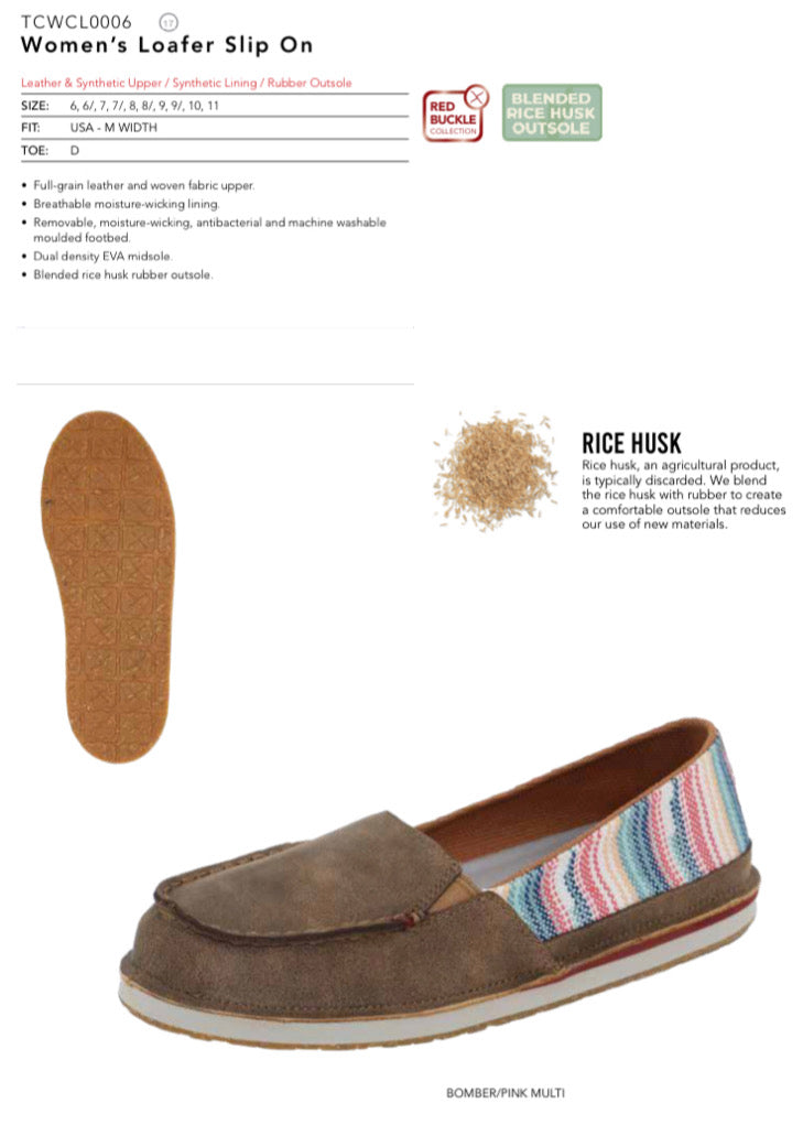 Twisted X Womens Loafer Slip On Moc - TCWCL0006