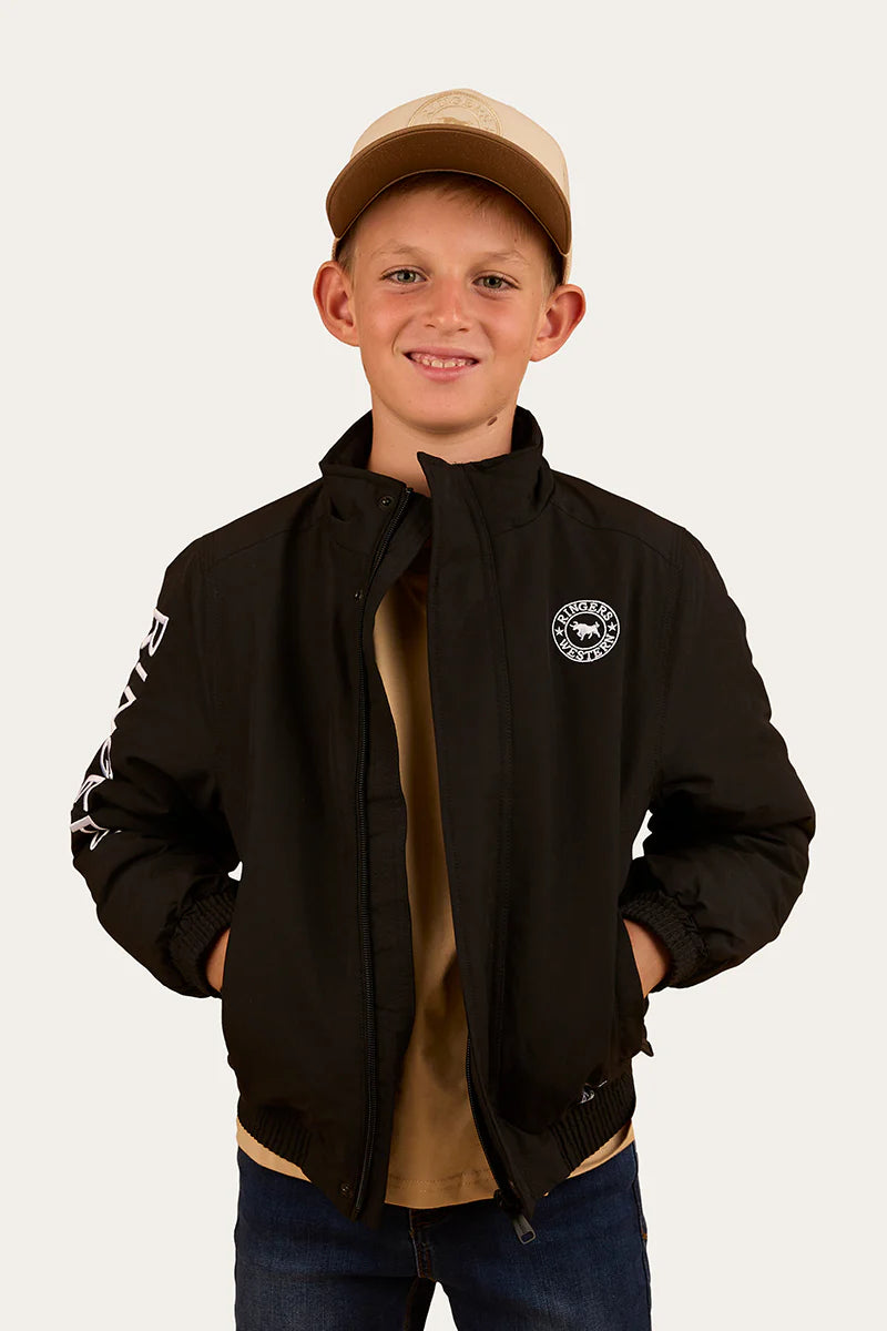 Ringers Western Balmoral Kids Jacket - Black
