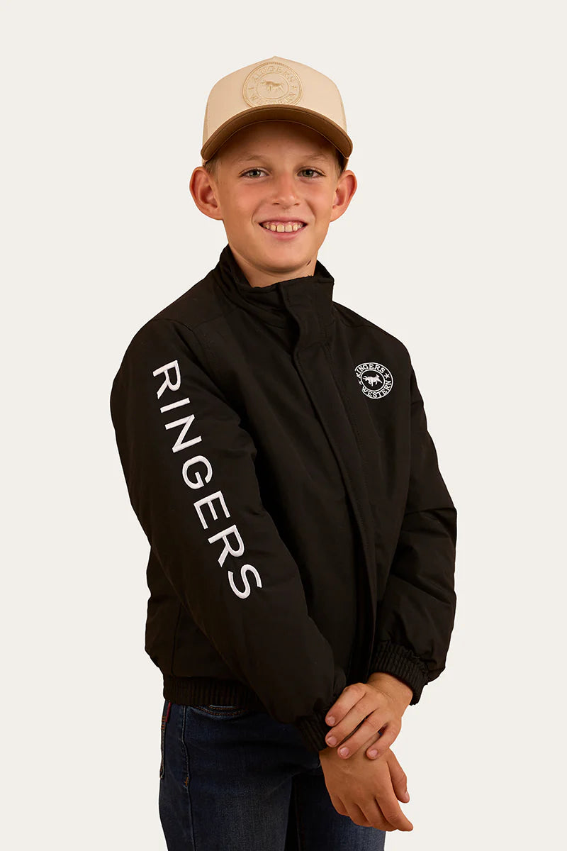 Ringers Western Balmoral Kids Jacket - Black