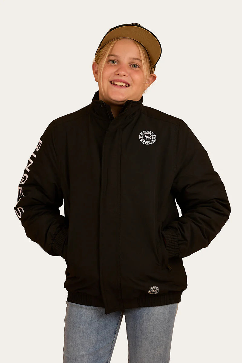 Ringers Western Balmoral Kids Jacket - Black