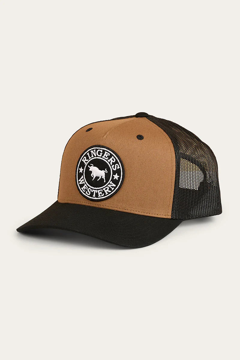 Ringers Western Signature Bull Cap - Clay / Black