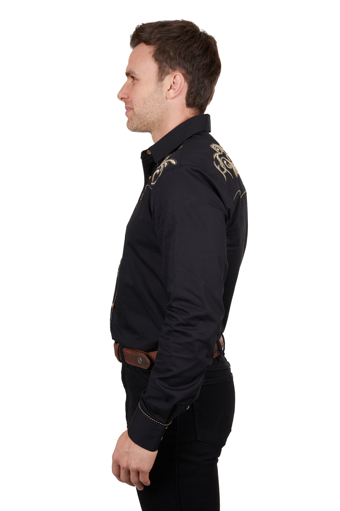Wrangler Mens Adam Dress Shirt - X4S1113162