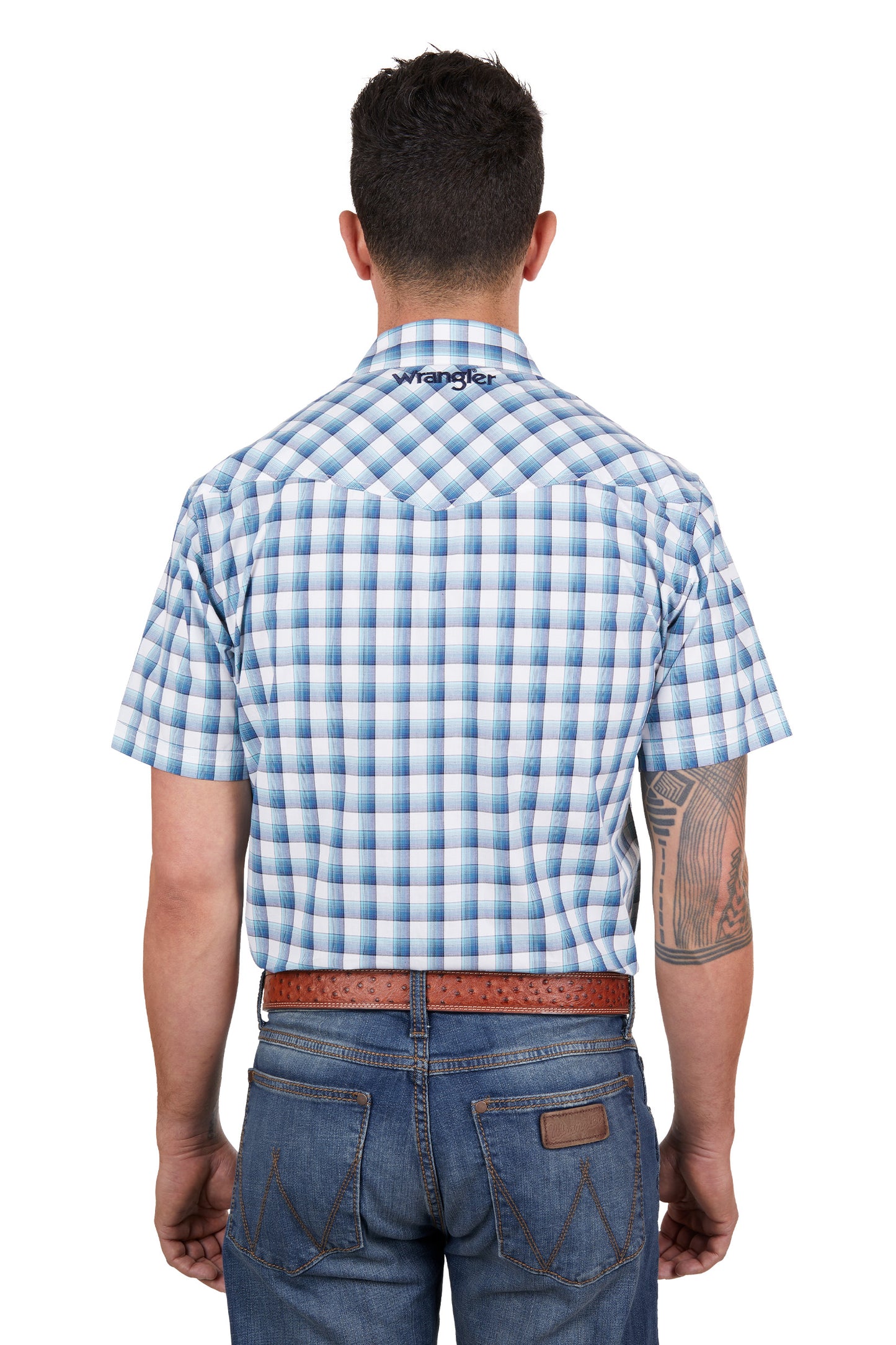 Wrangler Mens Dane Short Sleeve Shirt - X4S1117161
