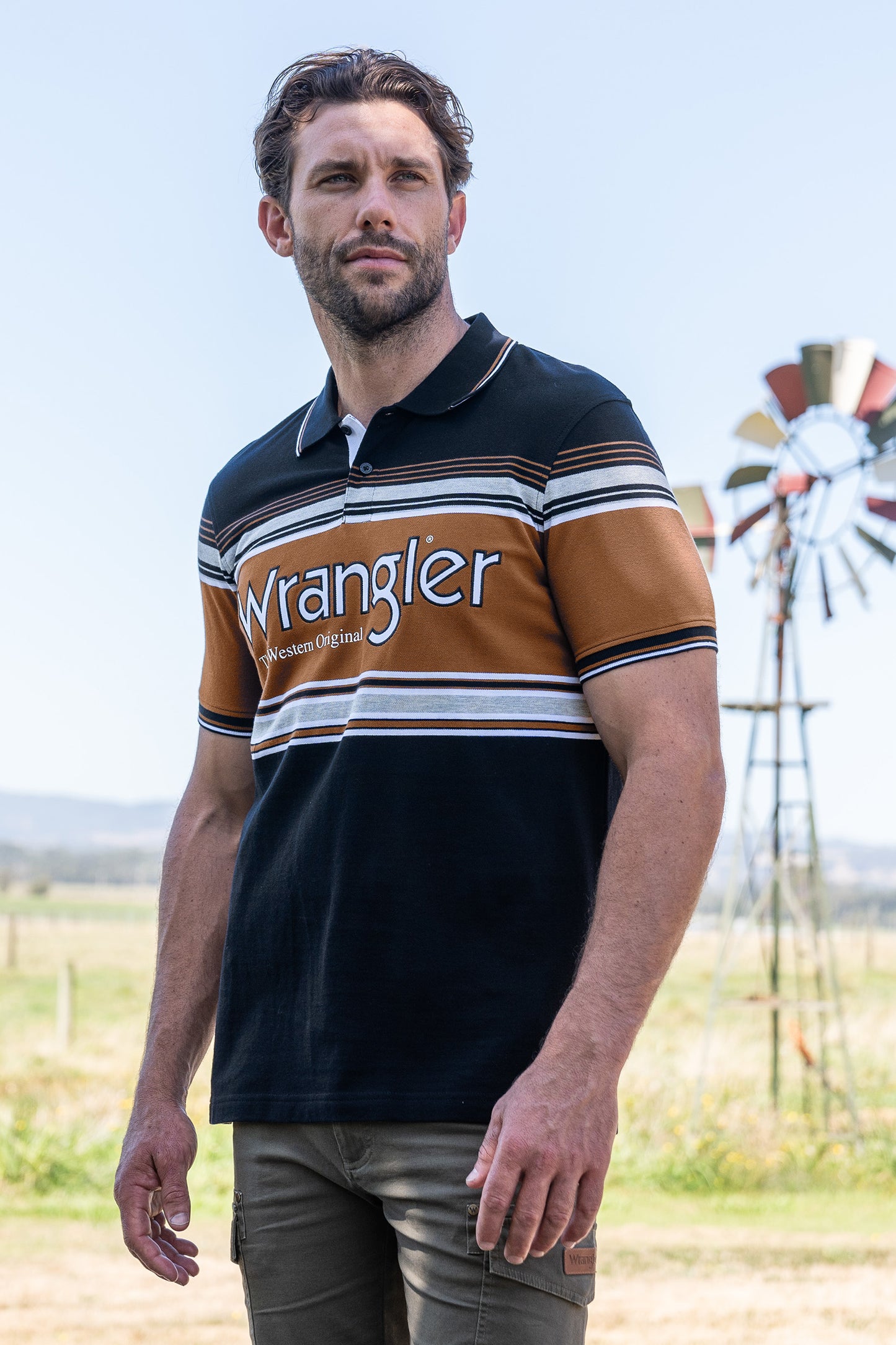 Wrangler Mens Kane Polo - X4S1566183