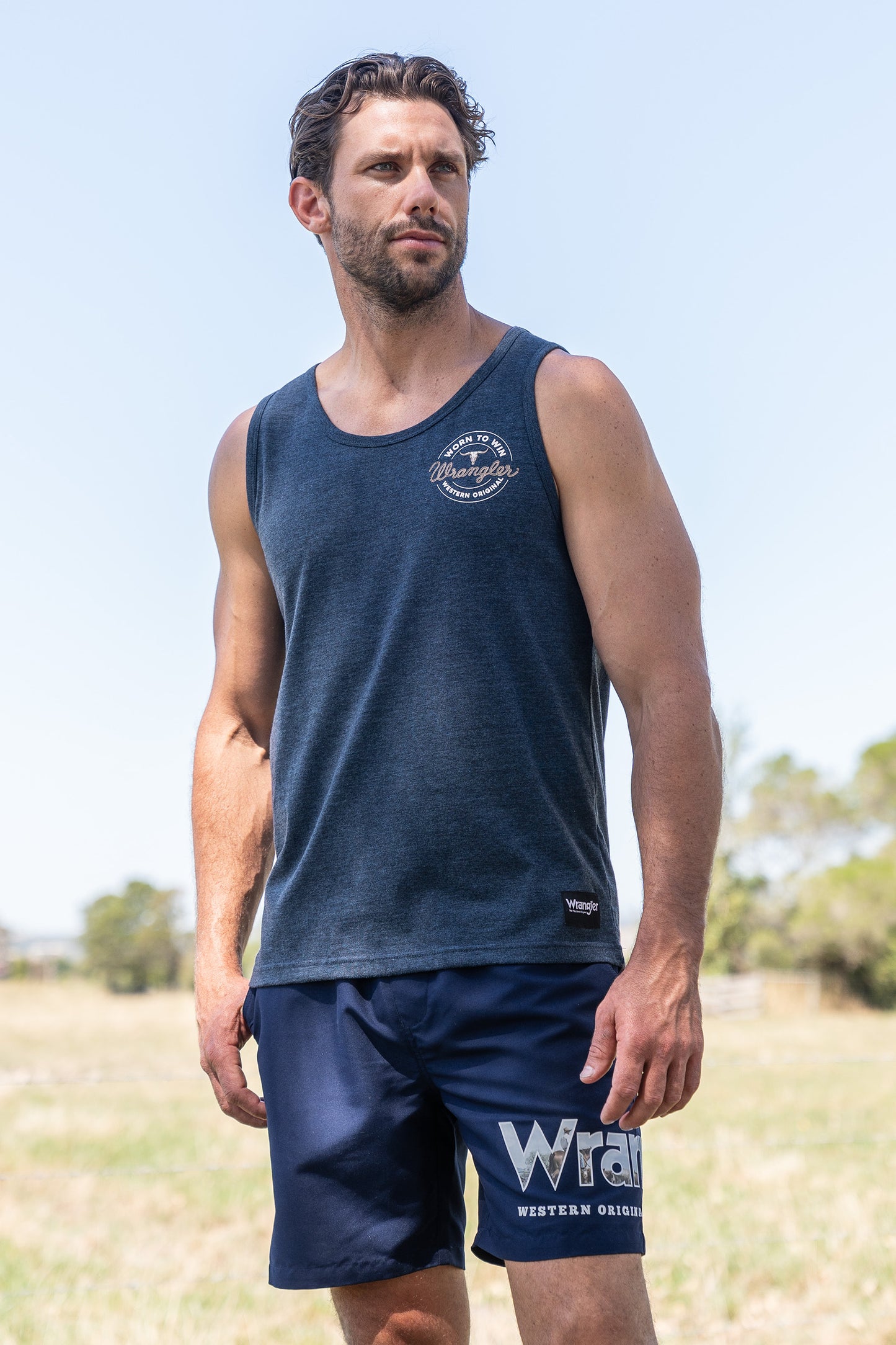 Wrangler Mens Zane Singlet -  X4S1578177