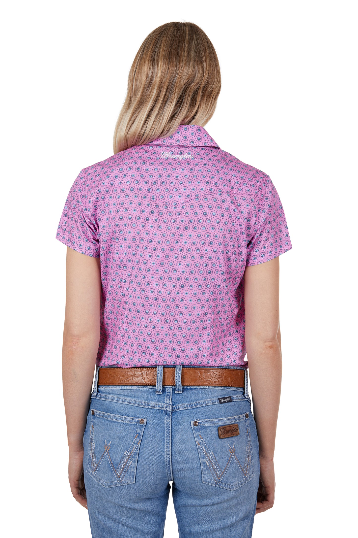 Wrangler Womens Carly Short Sleeve Shirt - X4S2132128