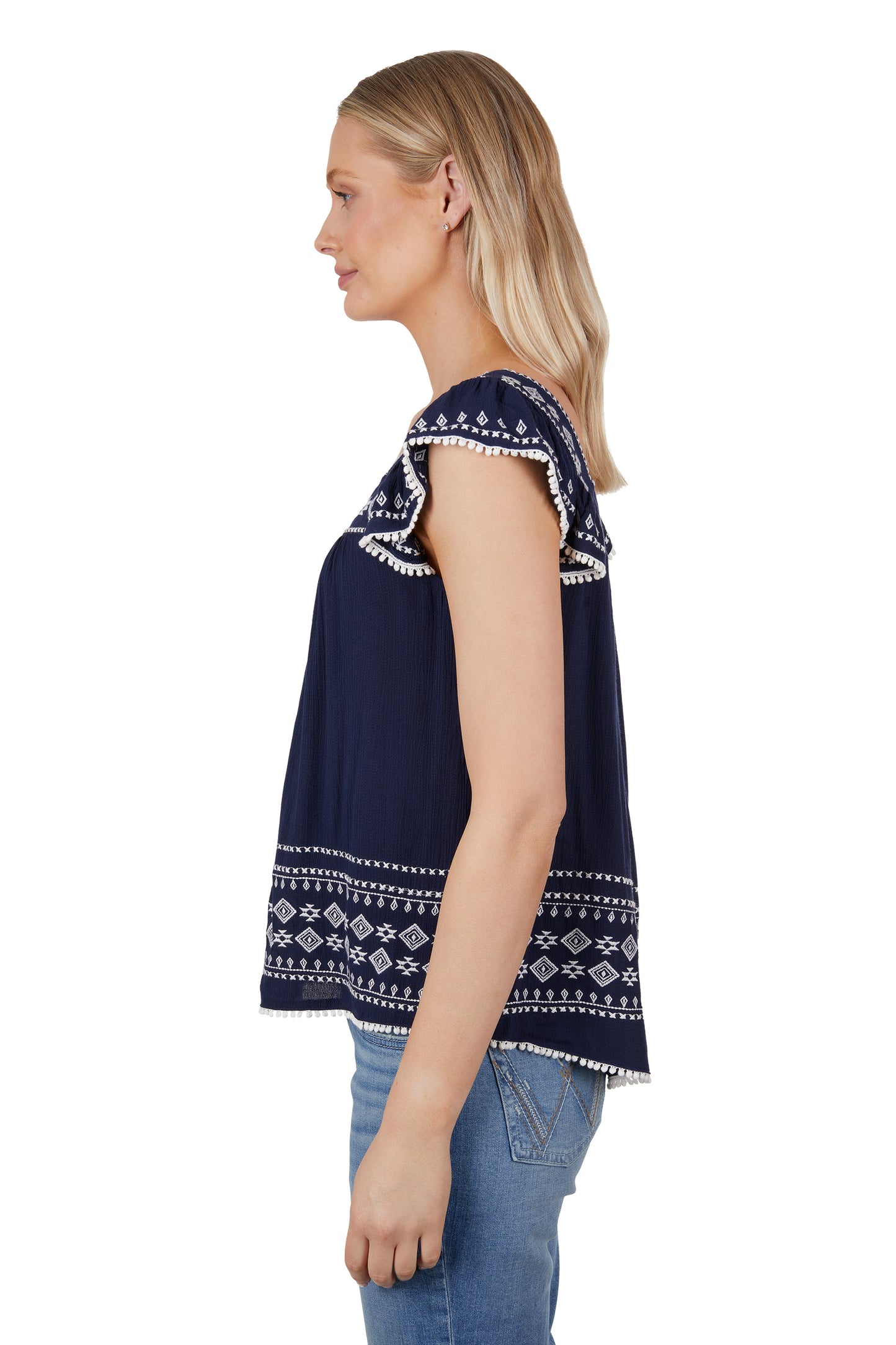 Wrangler Womens Esther Blouse - X4S2522115
