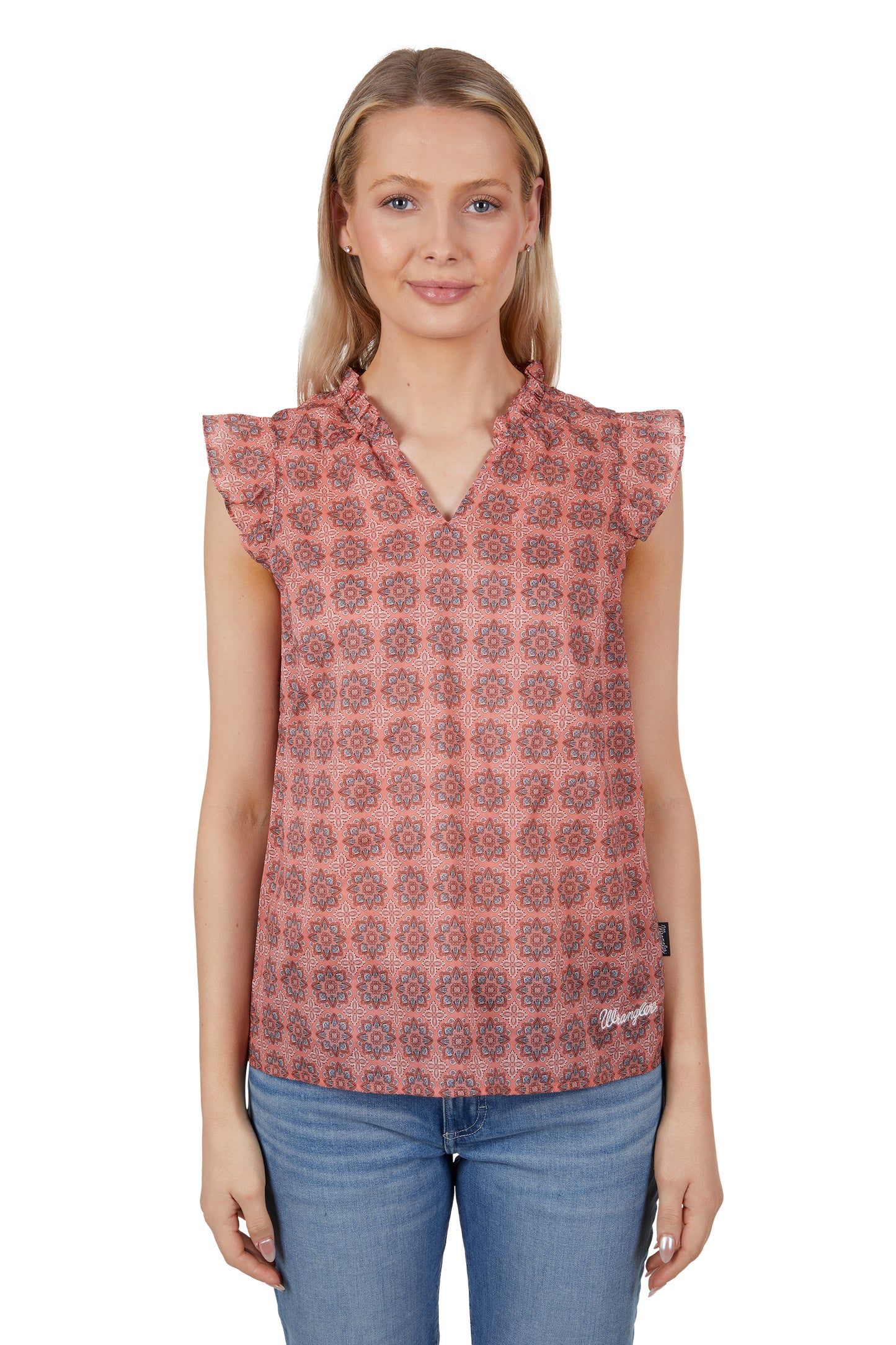 Wrangler Womens Miranda SS Blouse - X4S2526118