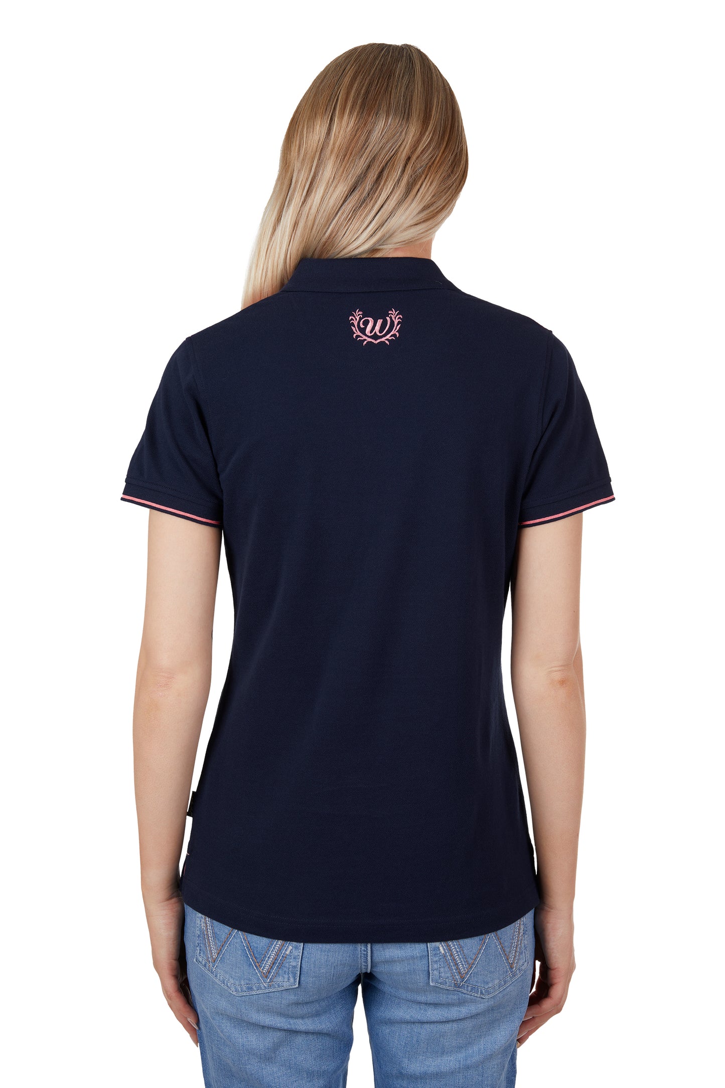 Wrangler Womens Lucy Polo - Coral  X4S2565137