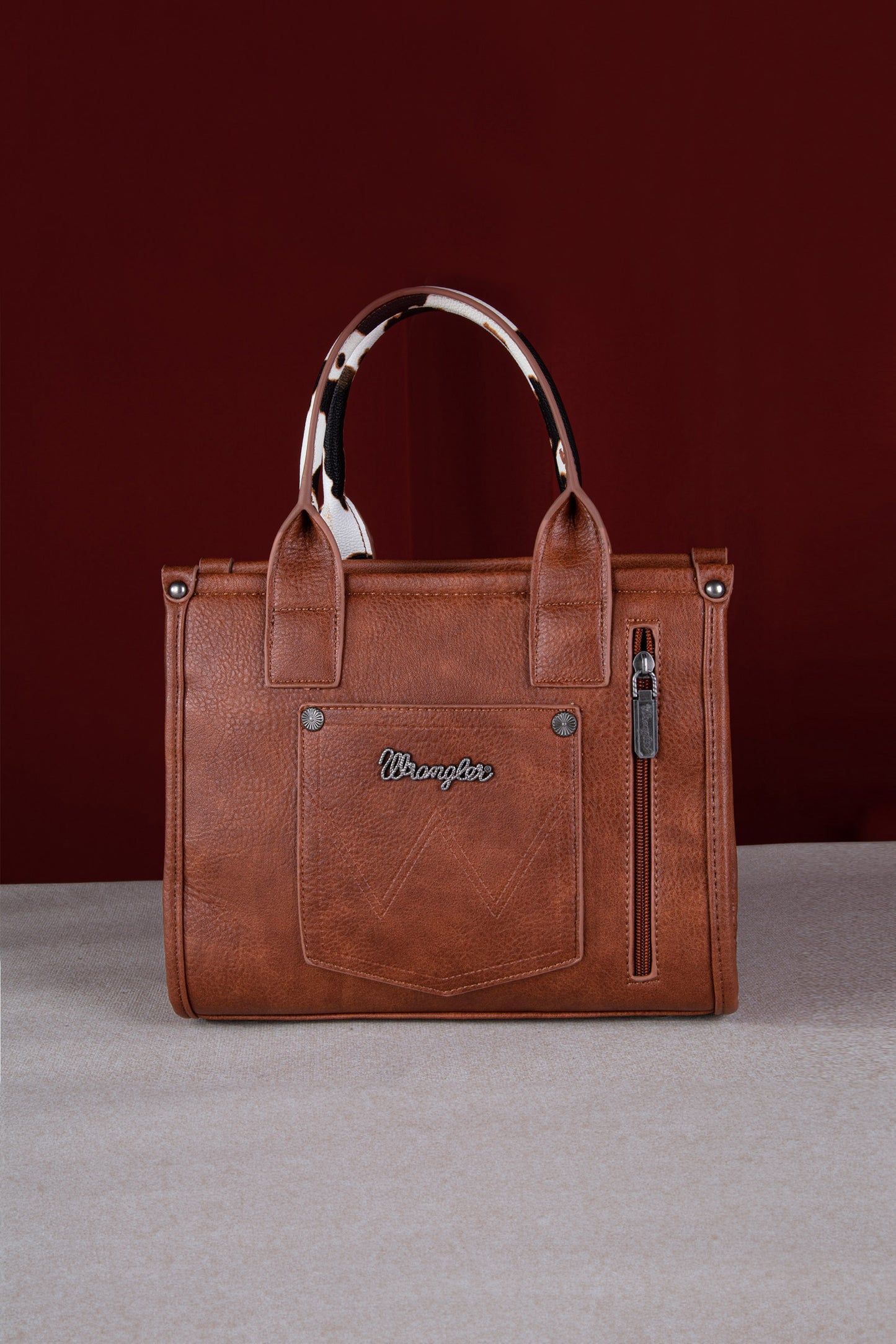 Wrangler Cow Print Cross Body Bag - X5S2955BAG