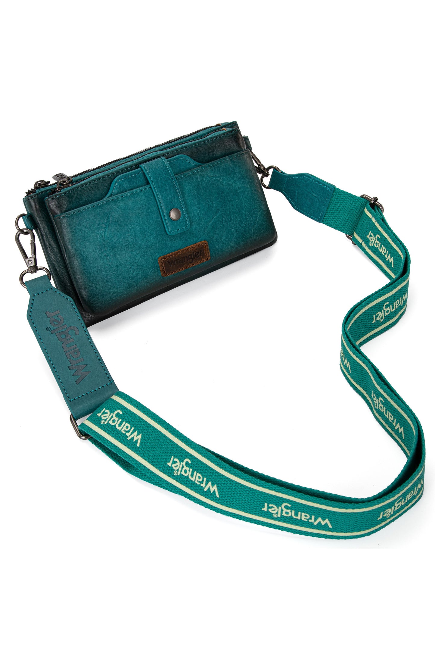 Wrangler Wallet Crossbody Bag - X4S2962BAG - TURQUOISE