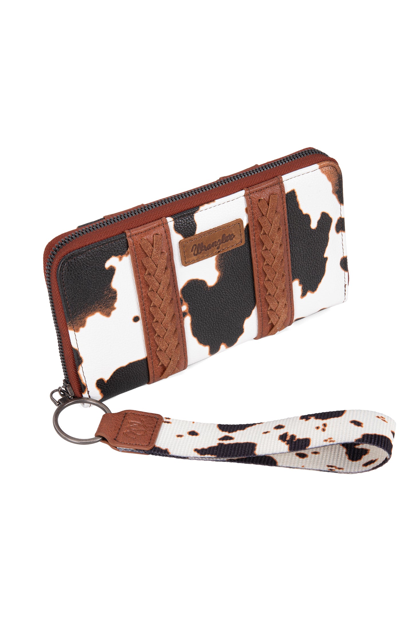 Wrangler Cow Print Large Wallet - X4S2963WLT