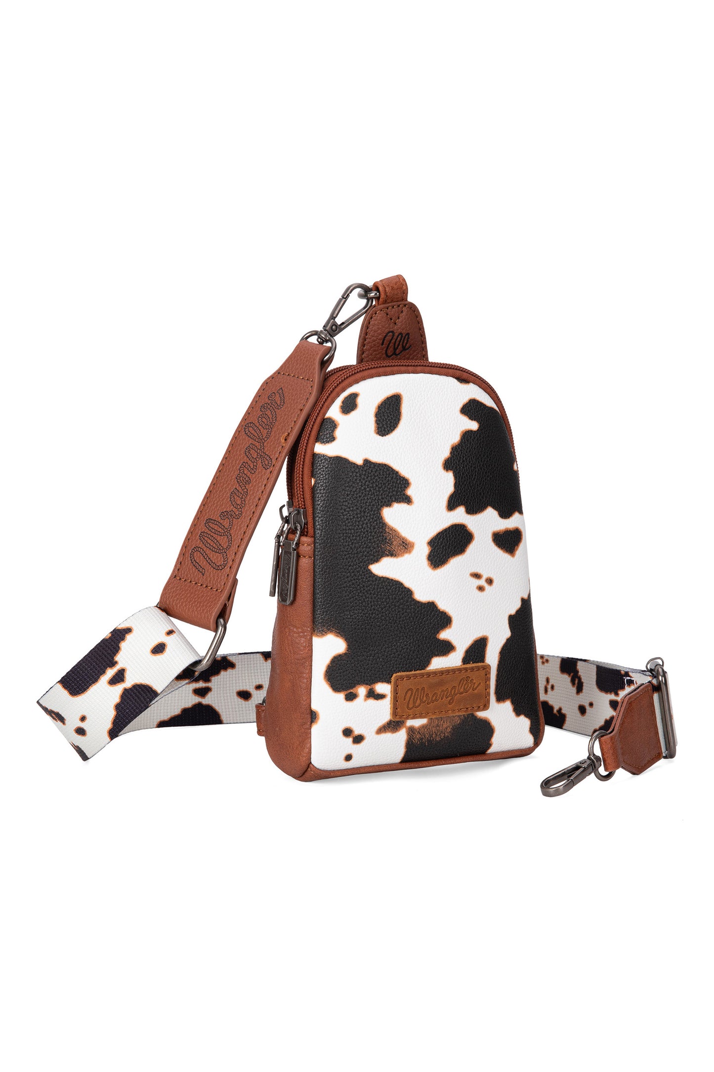 Wrangler Cow Print Sling Bag - X4S2964BAG