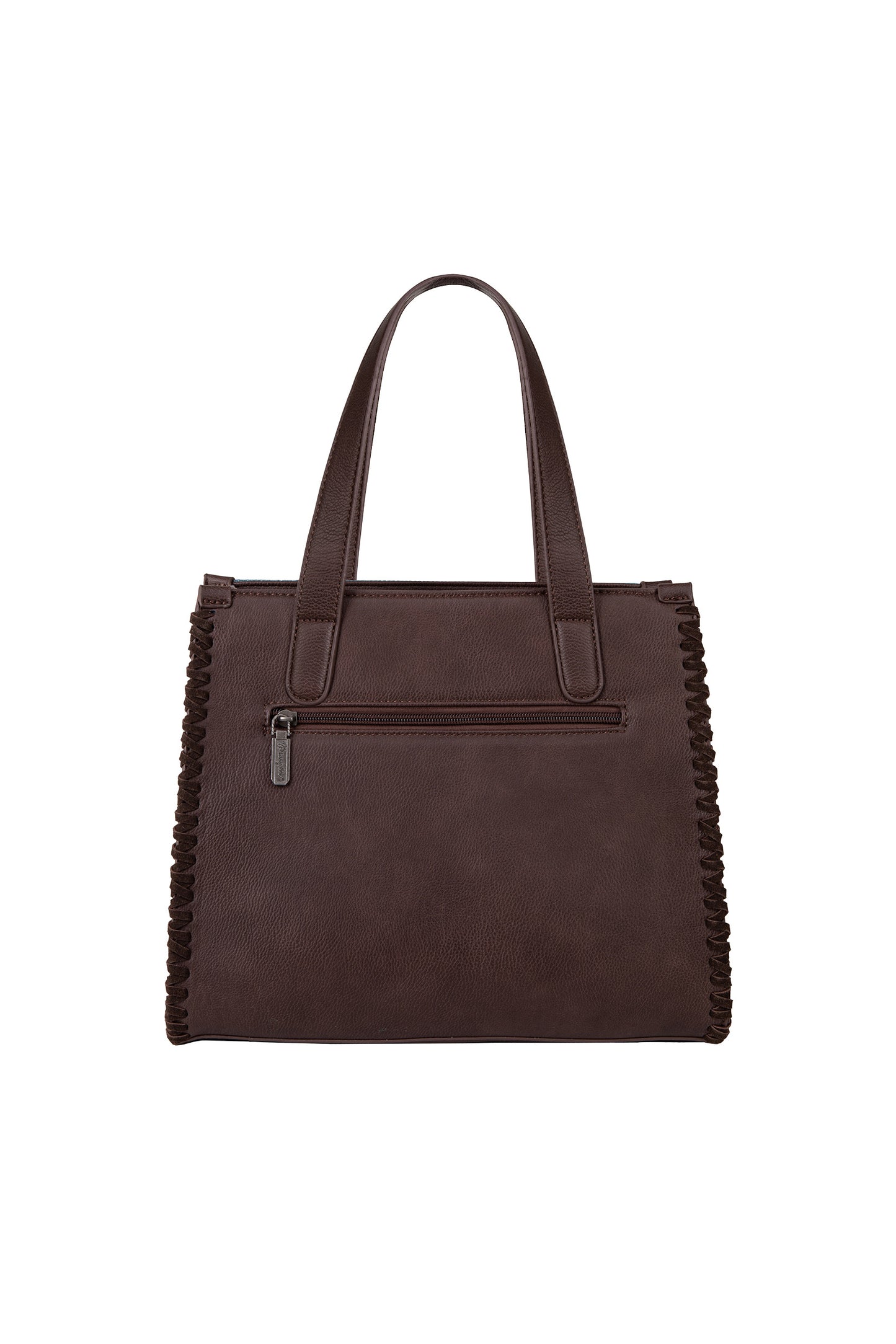 Wrangler Cowboy Printed Canvas Tote Bag - X4S2965BAG