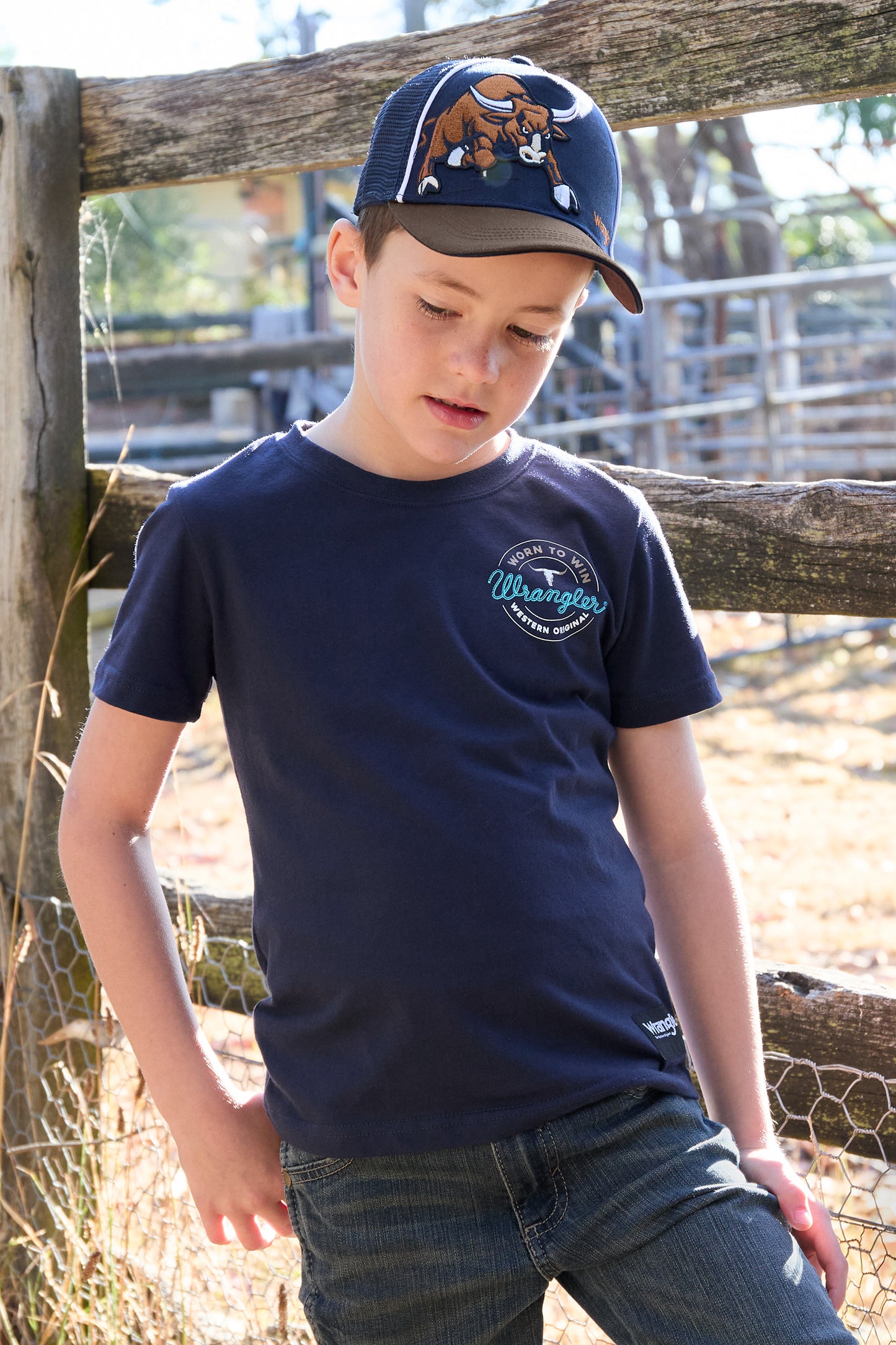 Wrangler Kids Brendon Trucker Cap - X4S3948CAP