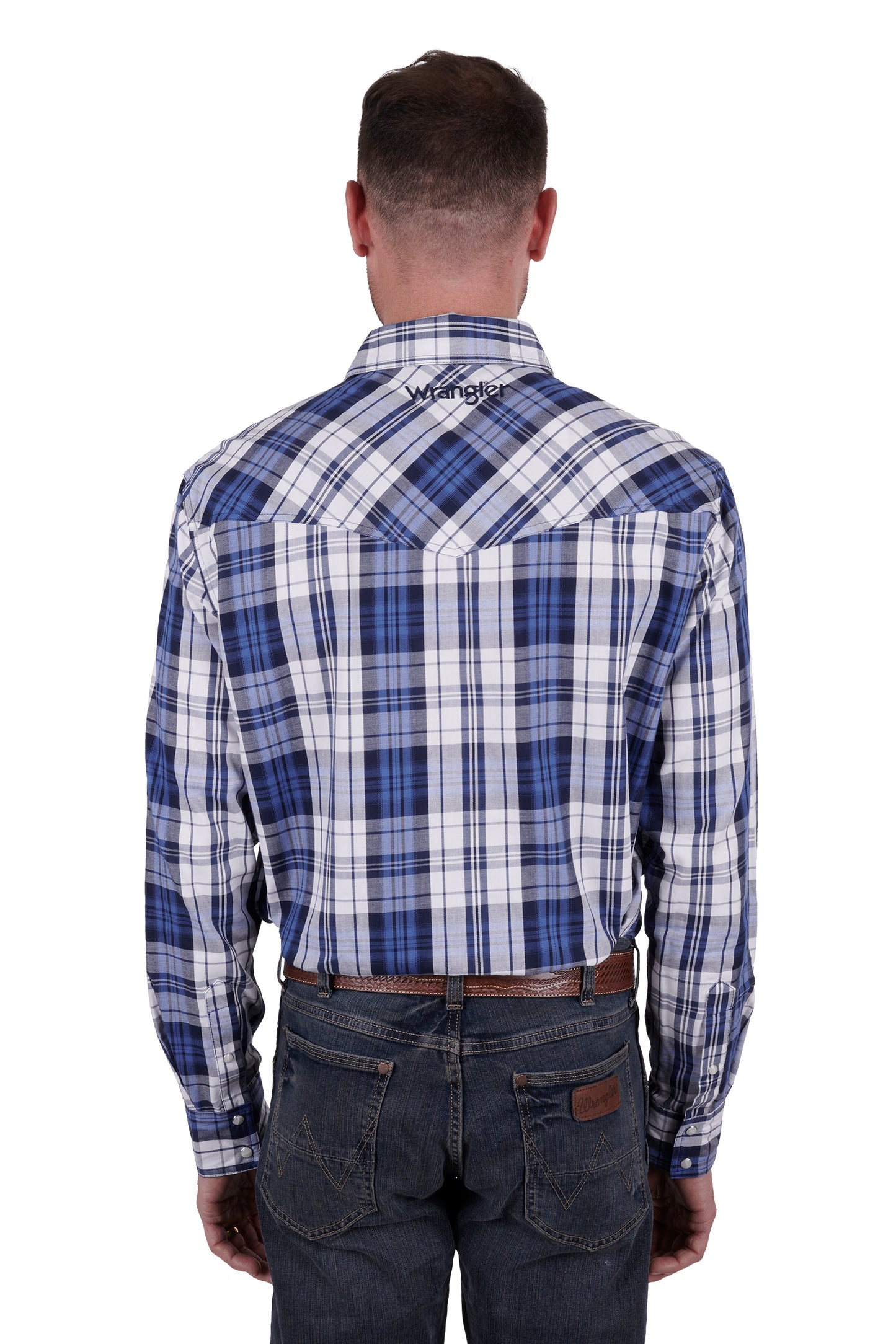 Wrangler Mens Albert Logo Dress Shirt - X4W1111000