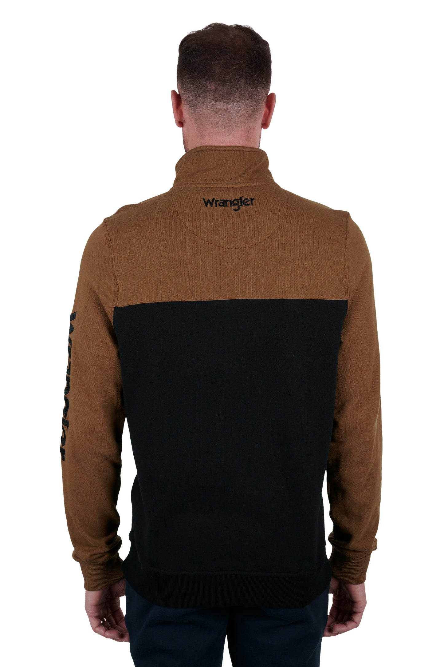 Wrangler Mens Bartlett 1/4 Zip Jumper - X4W1573024