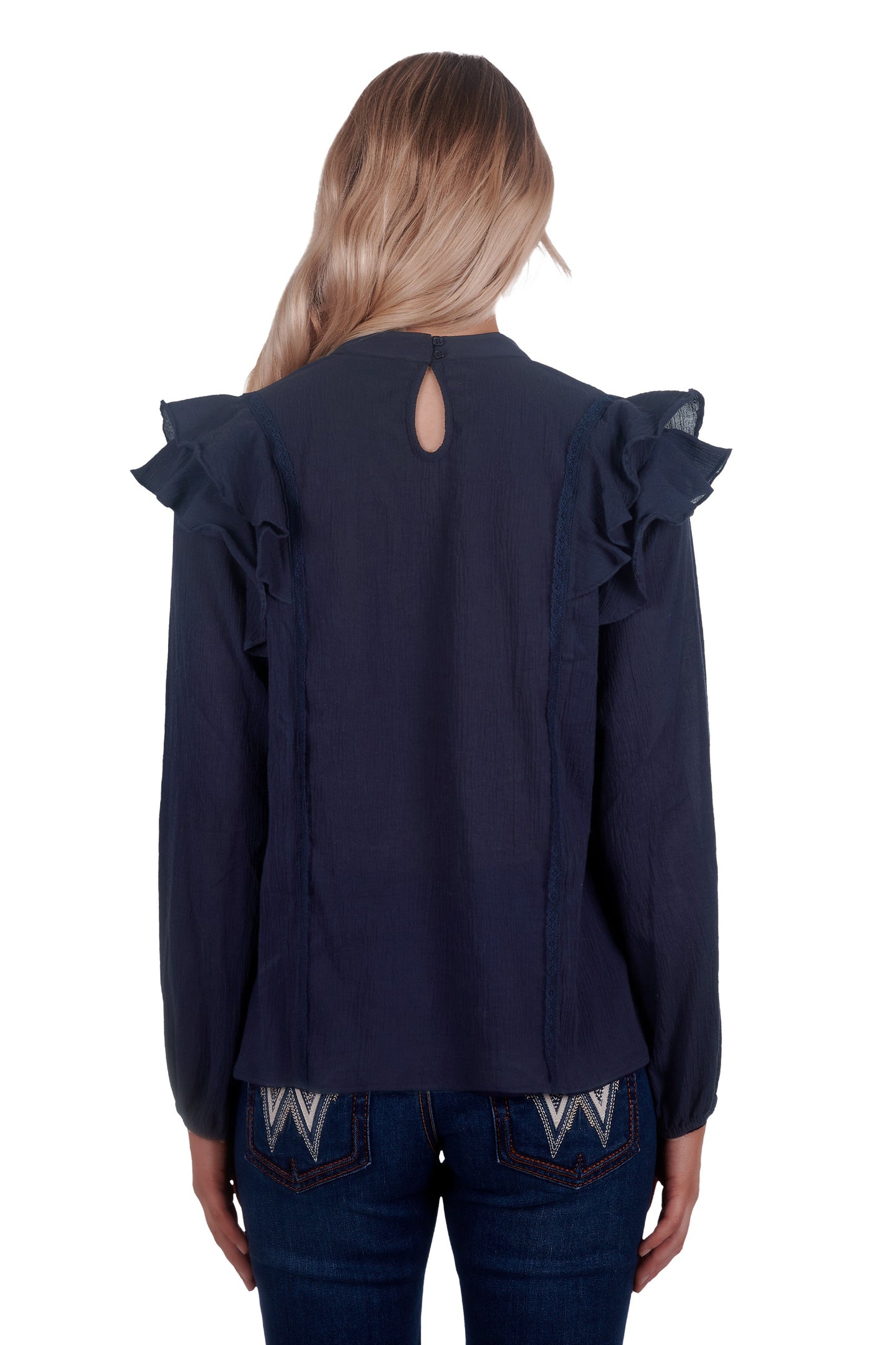 Wrangler Womens Vannessa Blouse - X4W2512081